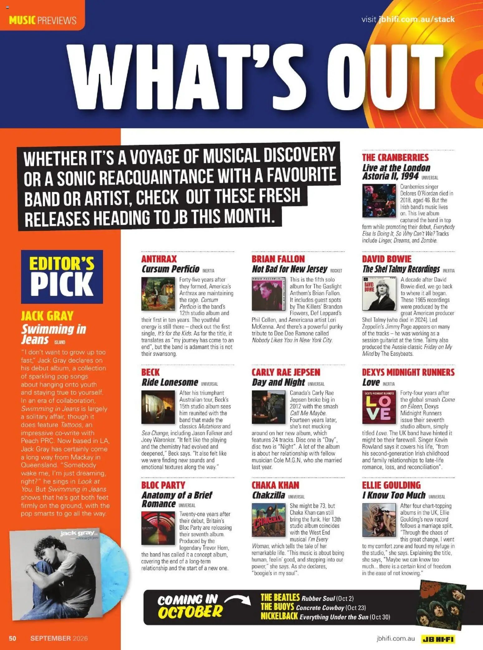 JB Hi-Fi catalogue from 01/09/2026 JB Hi-Fi STACK