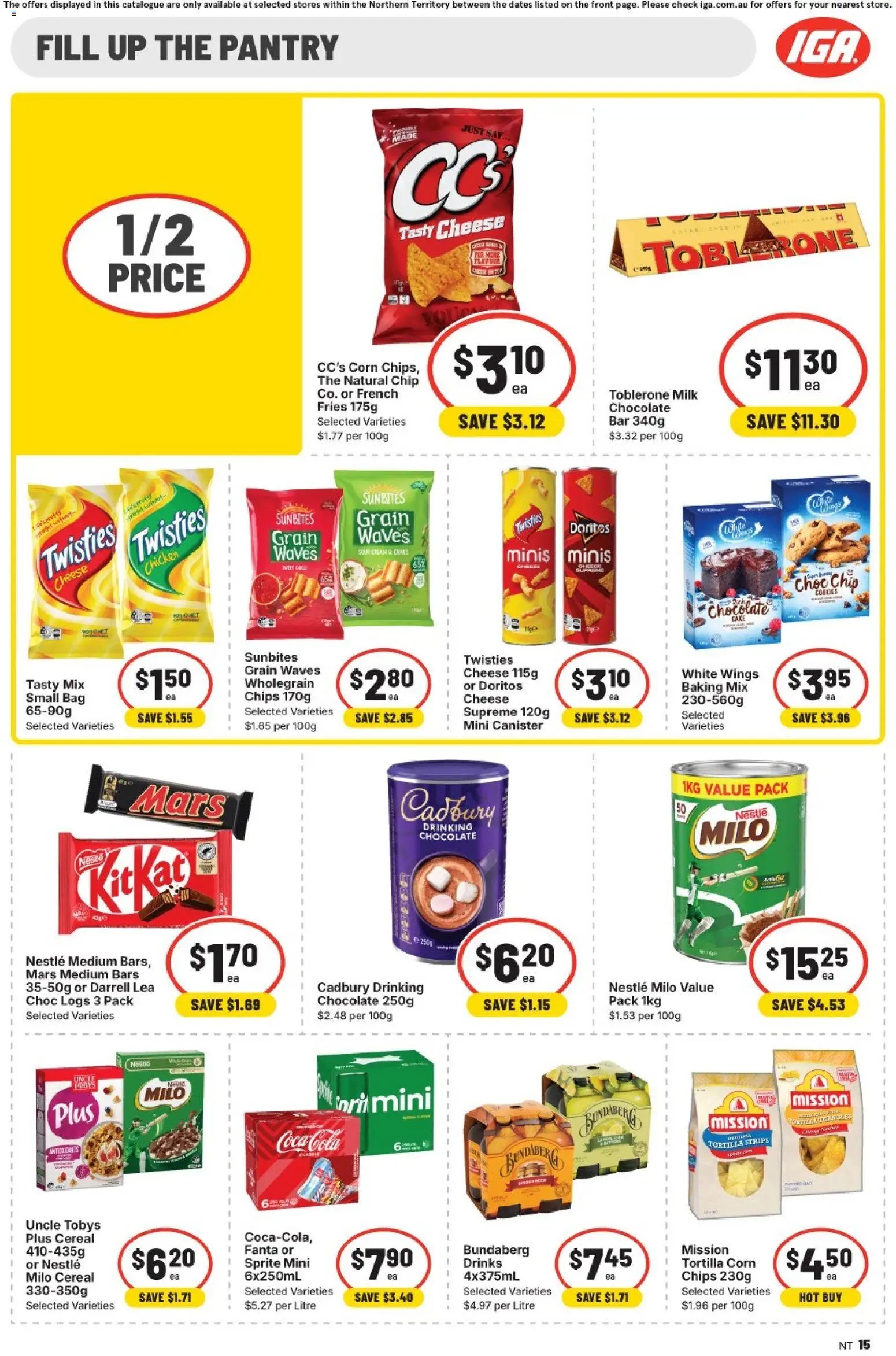 IGA catalogue from 08/07/2026 IGA catalogue NT