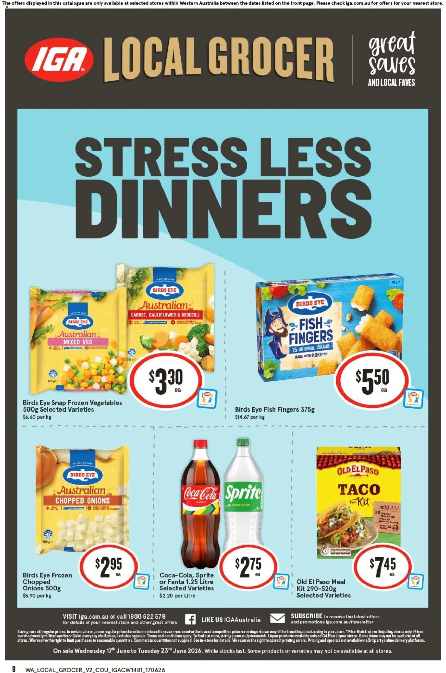 IGA catalogue from 17/06/2026 IGA Local Grocer NT/WA