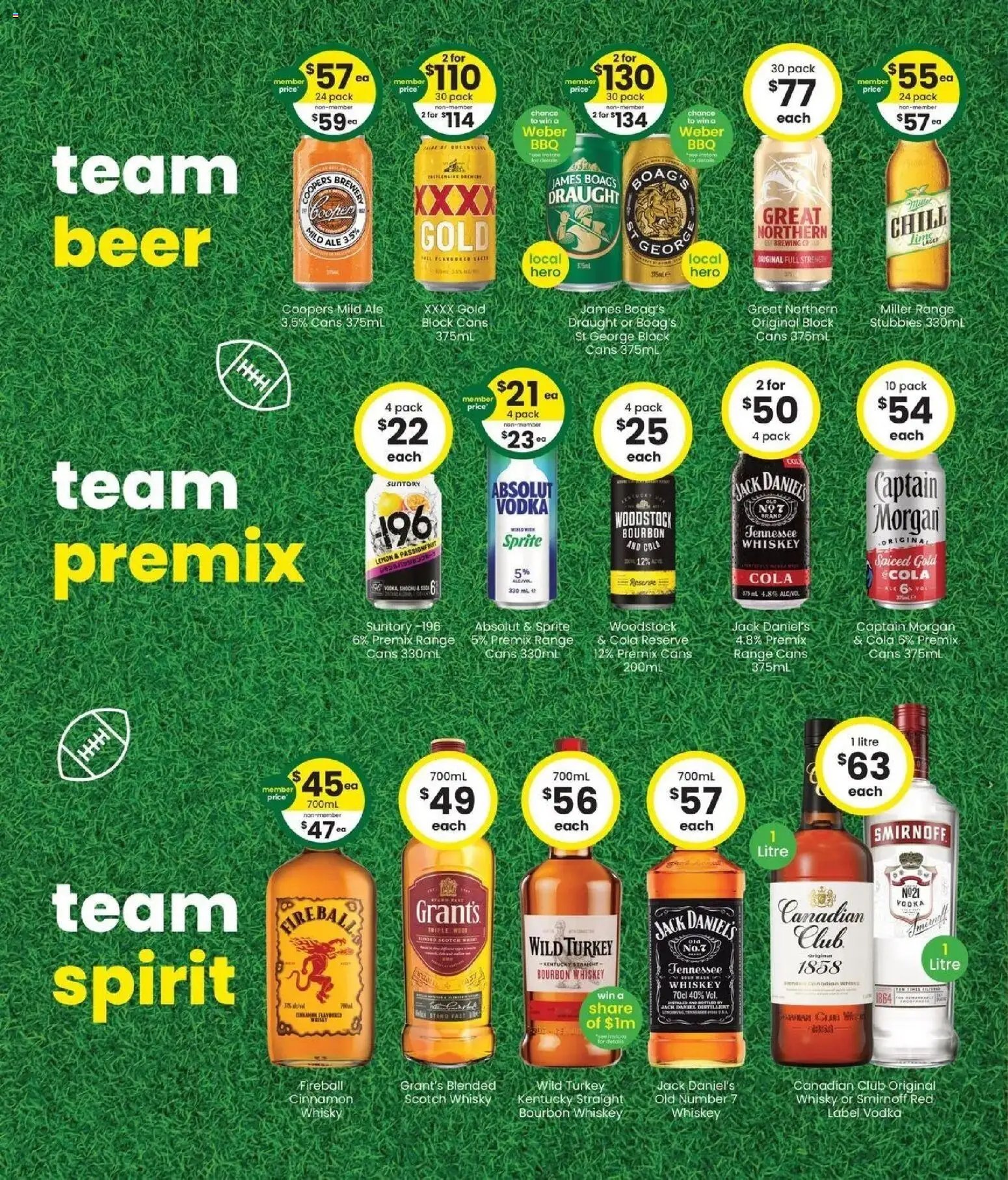 The Bottle-O catalogue from 14/09/2026 Good value booze for good value fans 14/09