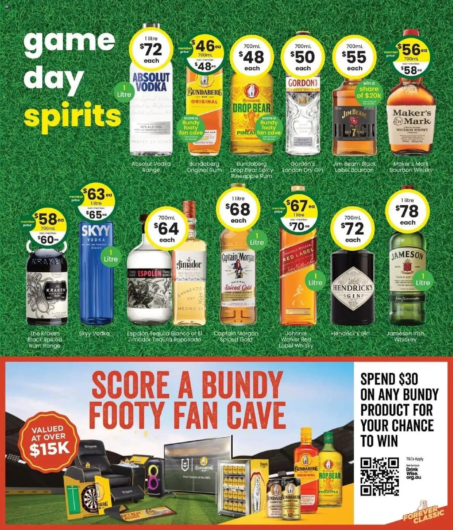 The Bottle-O catalogue from 14/09/2026 Good value booze for good value fans 14/09