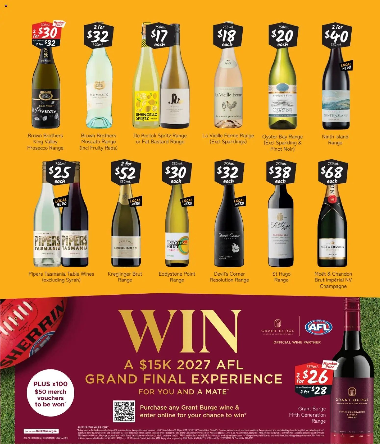 Cellarbrations catalogue from 21/09/2026 Cellarbrations catalogue BLACKMANS BAY