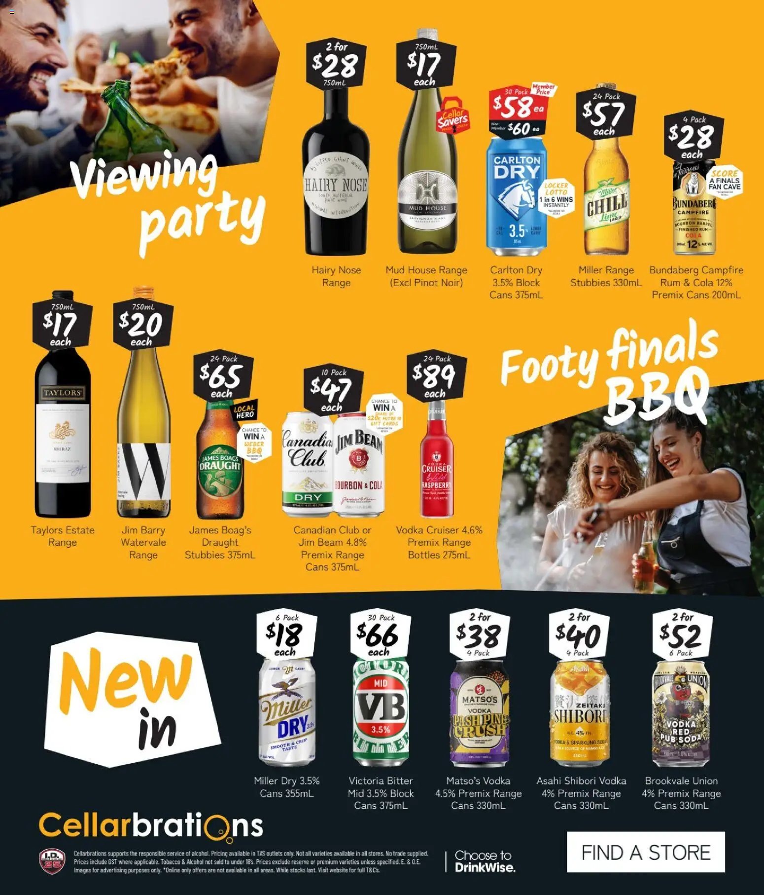 Cellarbrations catalogue from 21/09/2026 Cellarbrations catalogue BLACKMANS BAY
