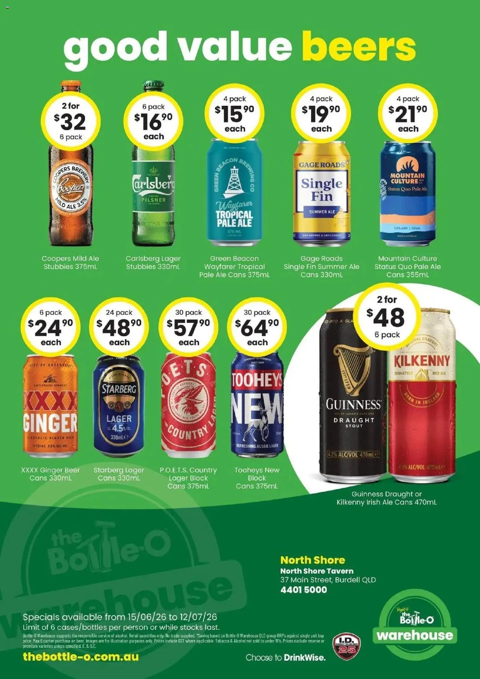 The Bottle-O catalogue from 15/06/2026 The Bottle-O catalogue Burdell