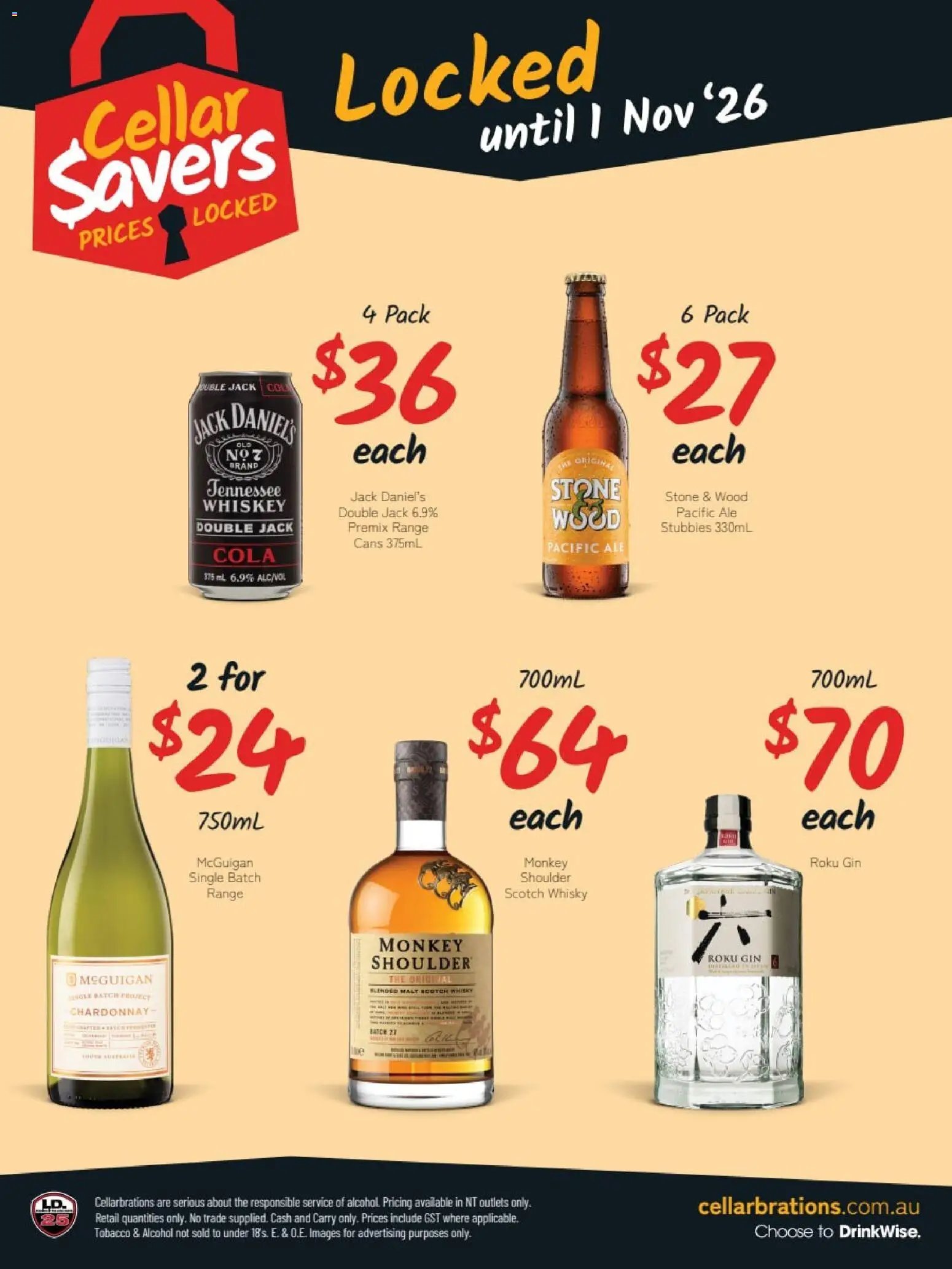Cellarbrations catalogue from 07/09/2026 Cellarbrations catalogue BERRIMAH