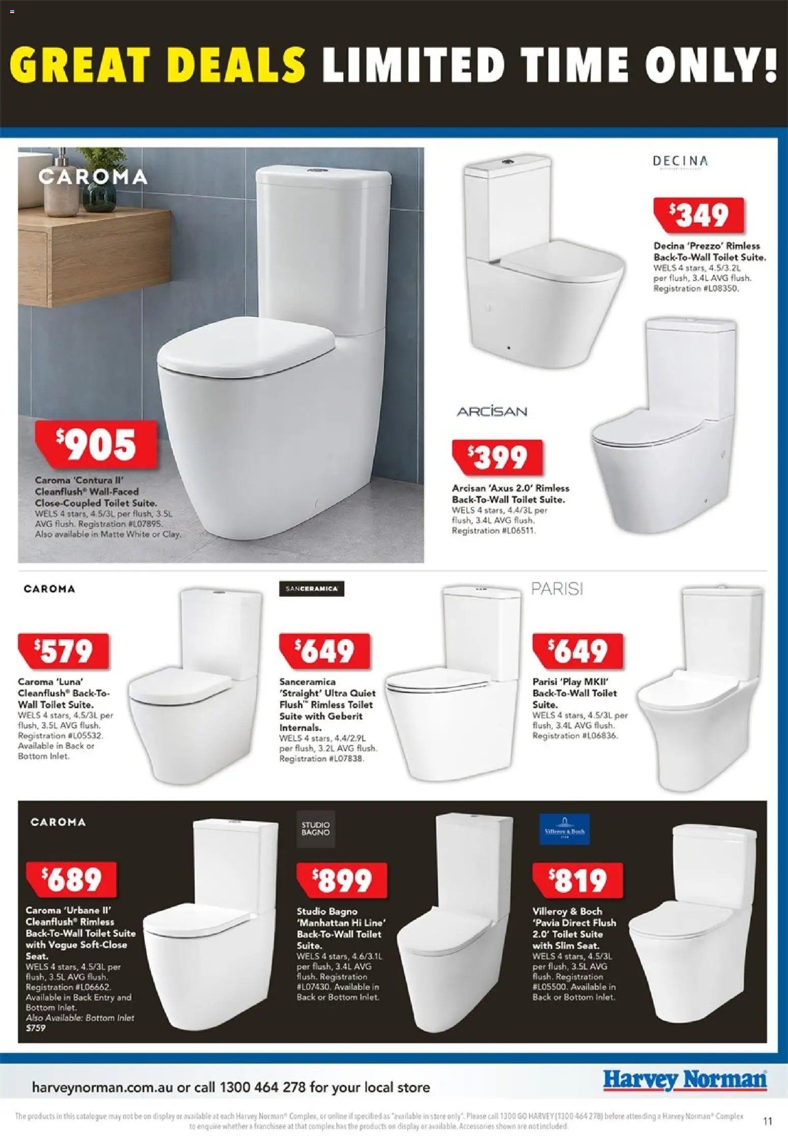 Harvey Norman catalogue from 02/06/2026 Harvey Norman June Bathroom