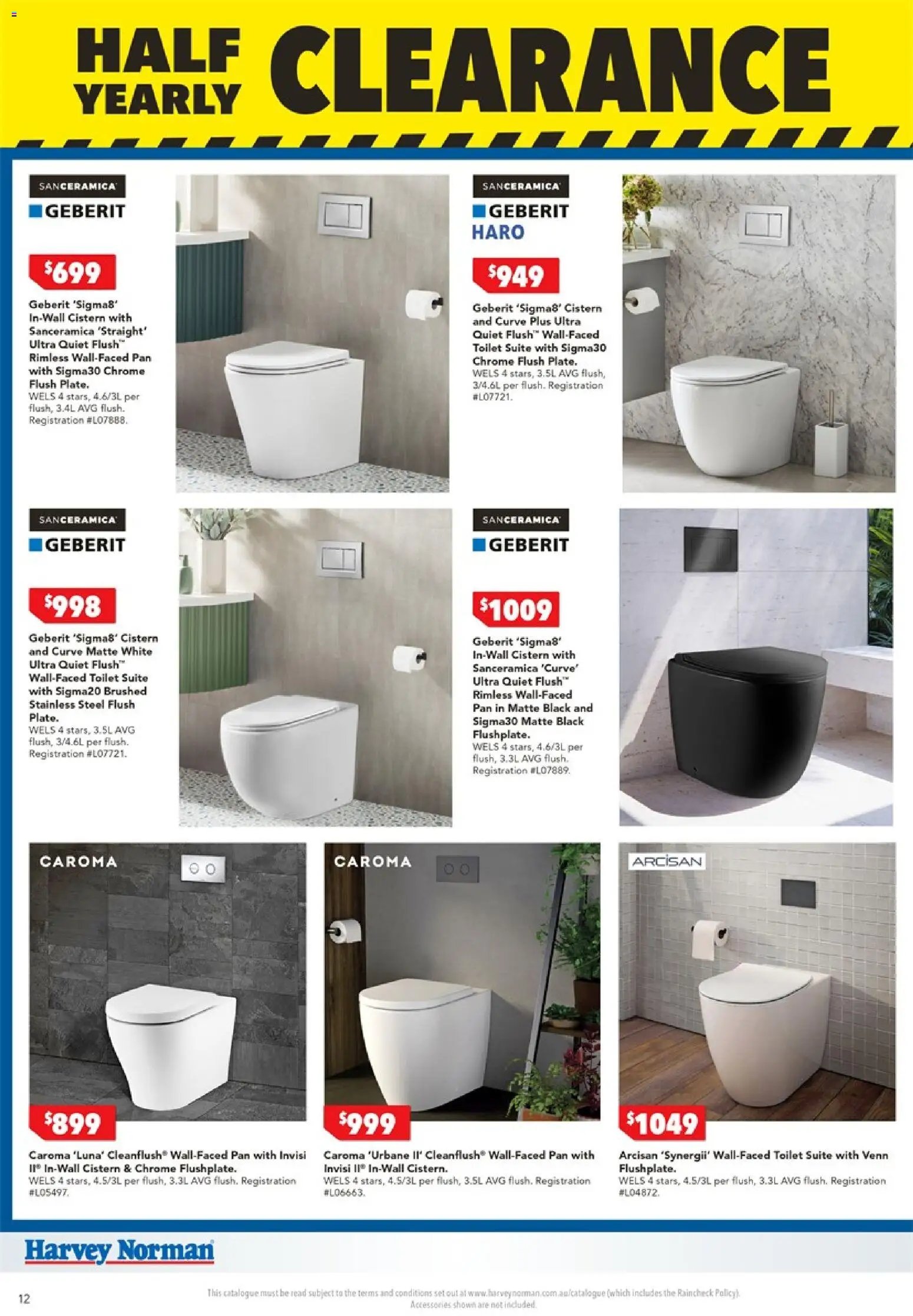 Harvey Norman catalogue from 02/06/2026 Harvey Norman June Bathroom