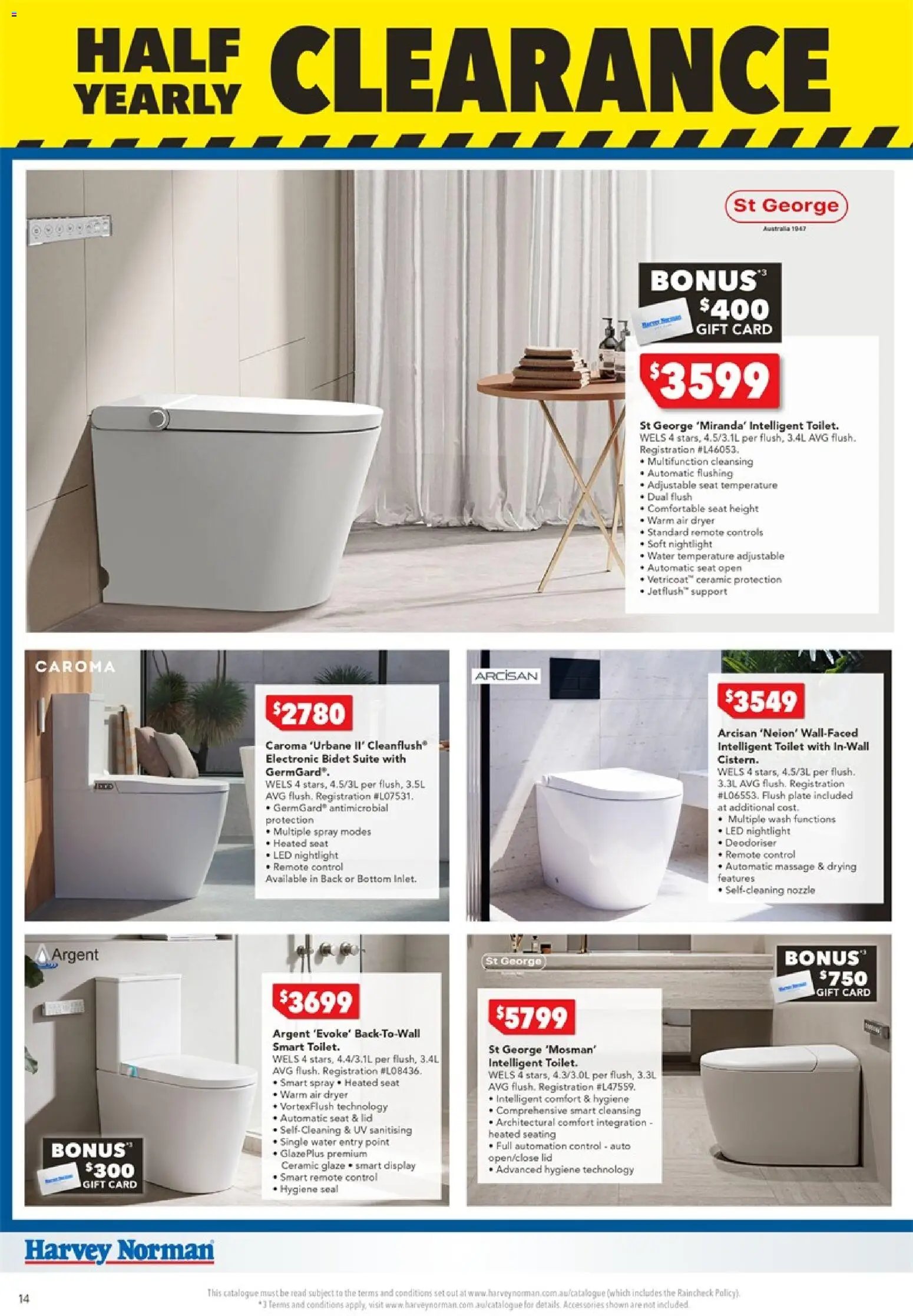 Harvey Norman catalogue from 02/06/2026 Harvey Norman June Bathroom