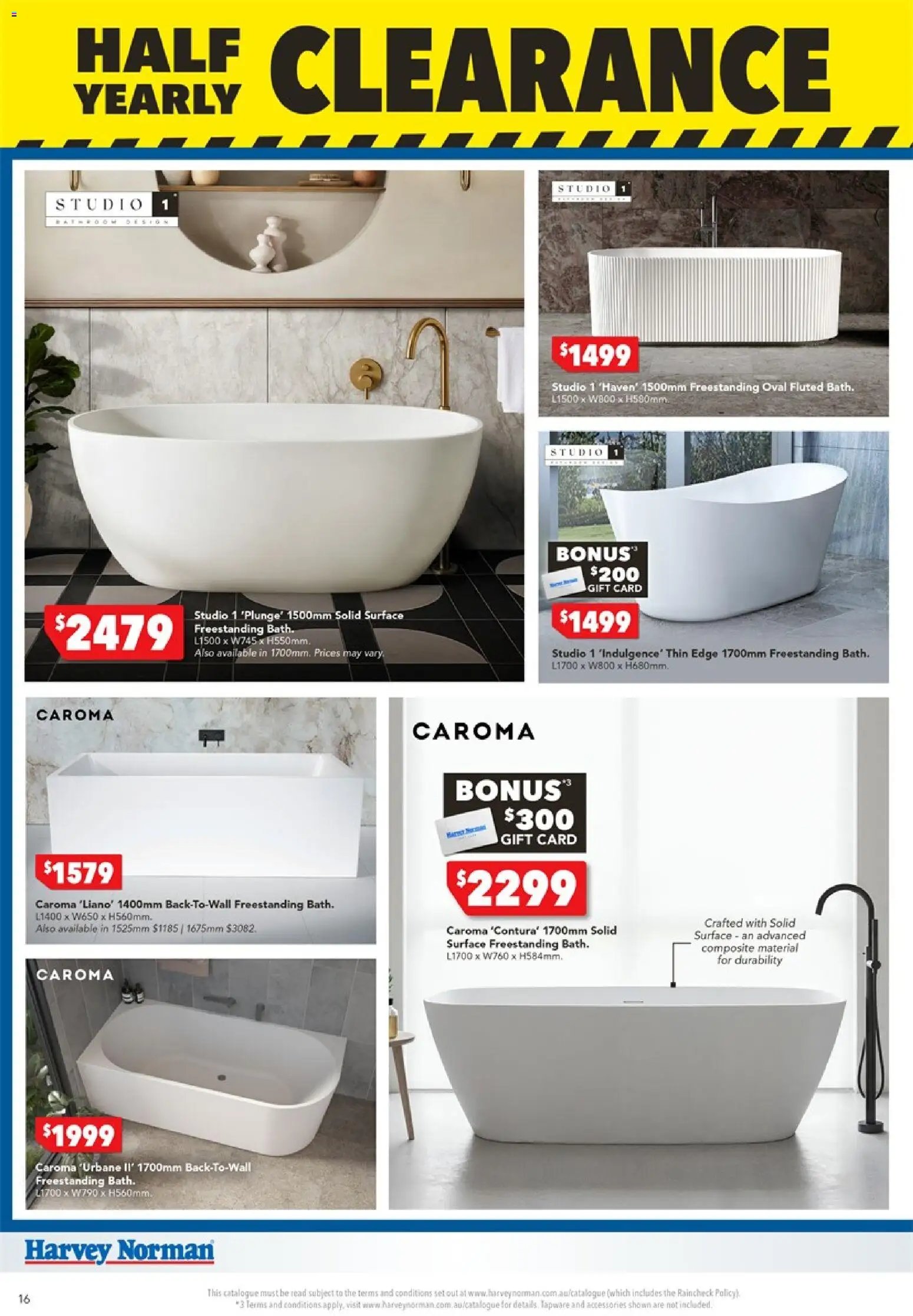 Harvey Norman catalogue from 02/06/2026 Harvey Norman June Bathroom