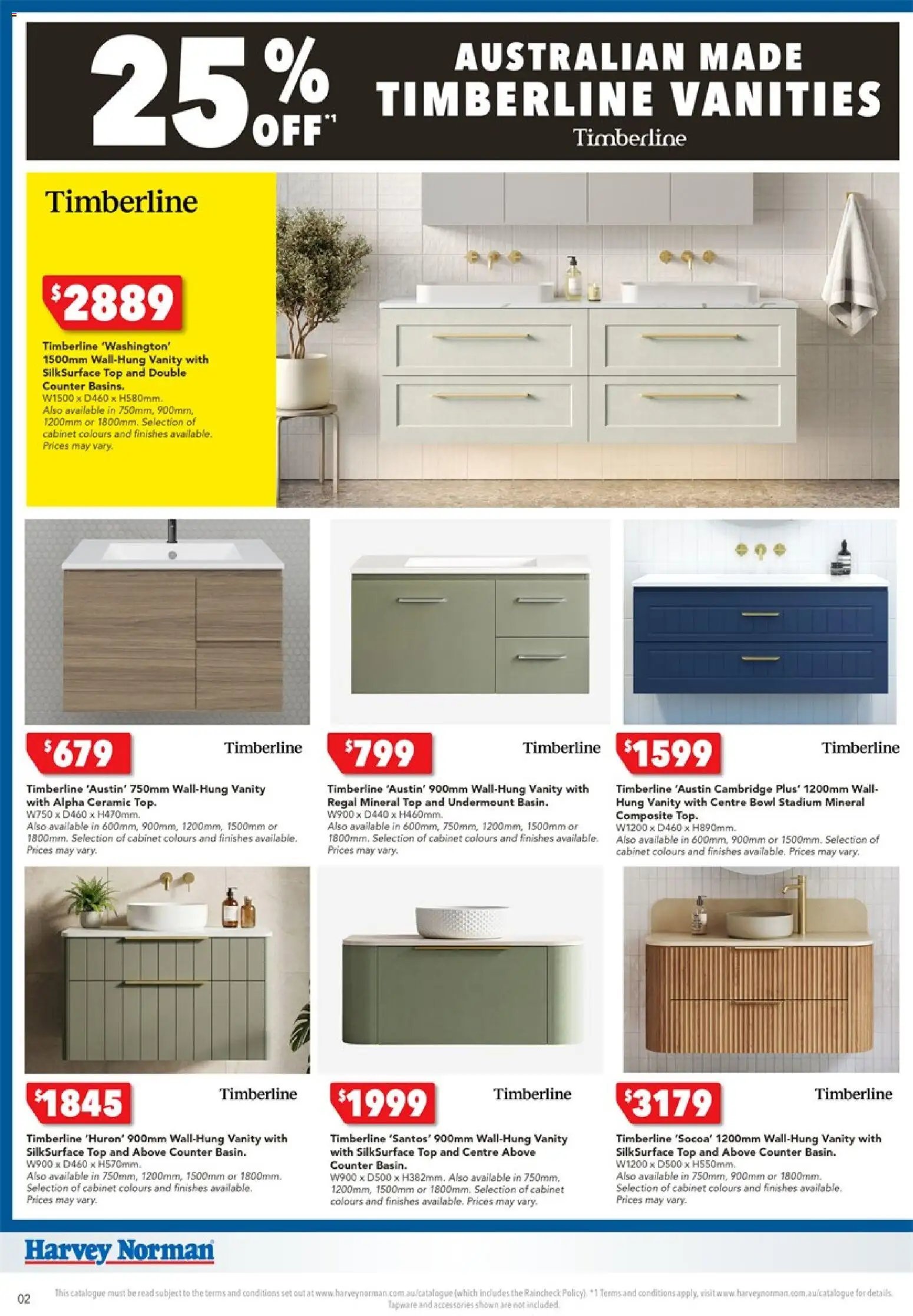 Harvey Norman catalogue from 02/06/2026 Harvey Norman June Bathroom
