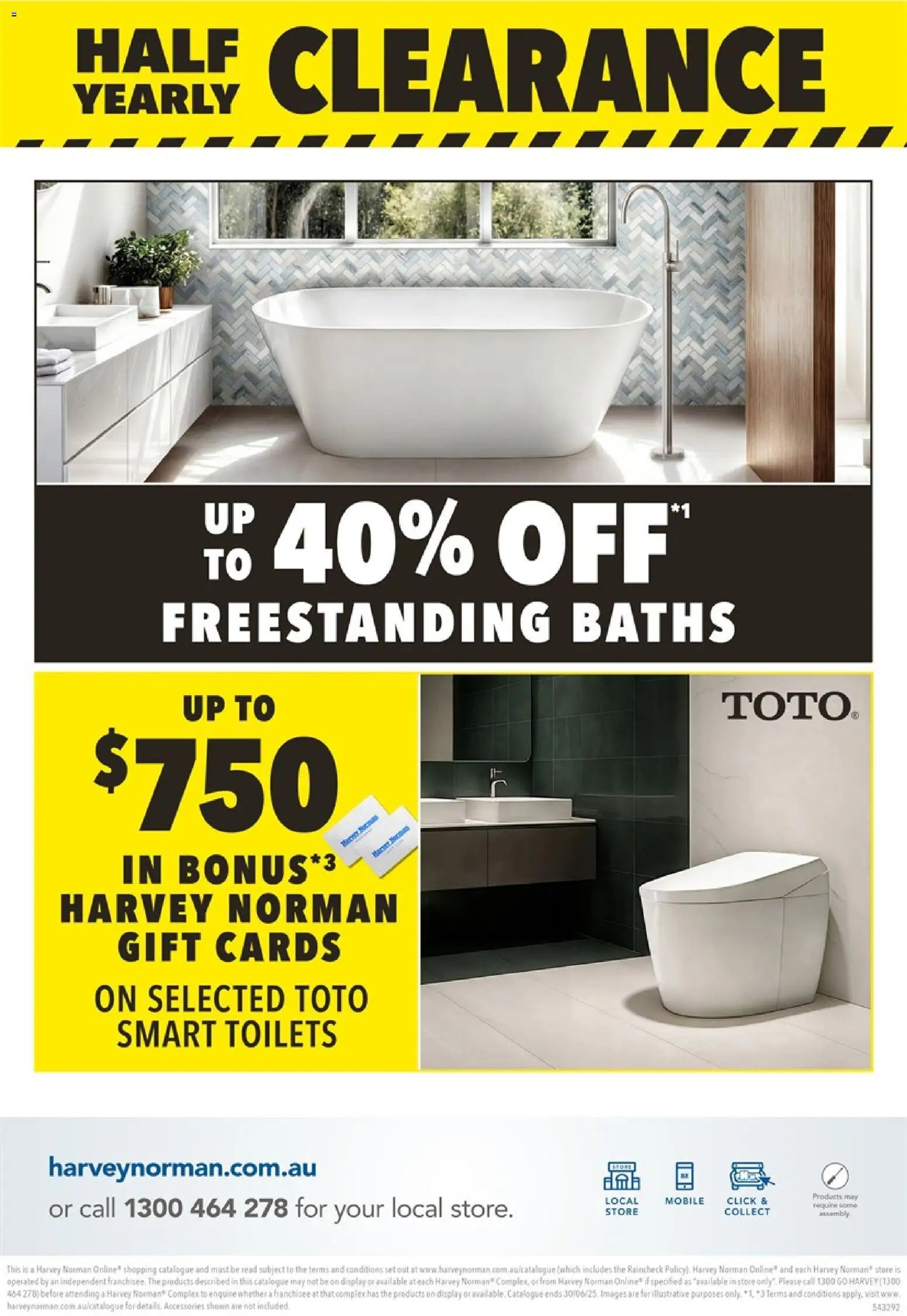 Harvey Norman catalogue from 02/06/2026 Harvey Norman June Bathroom