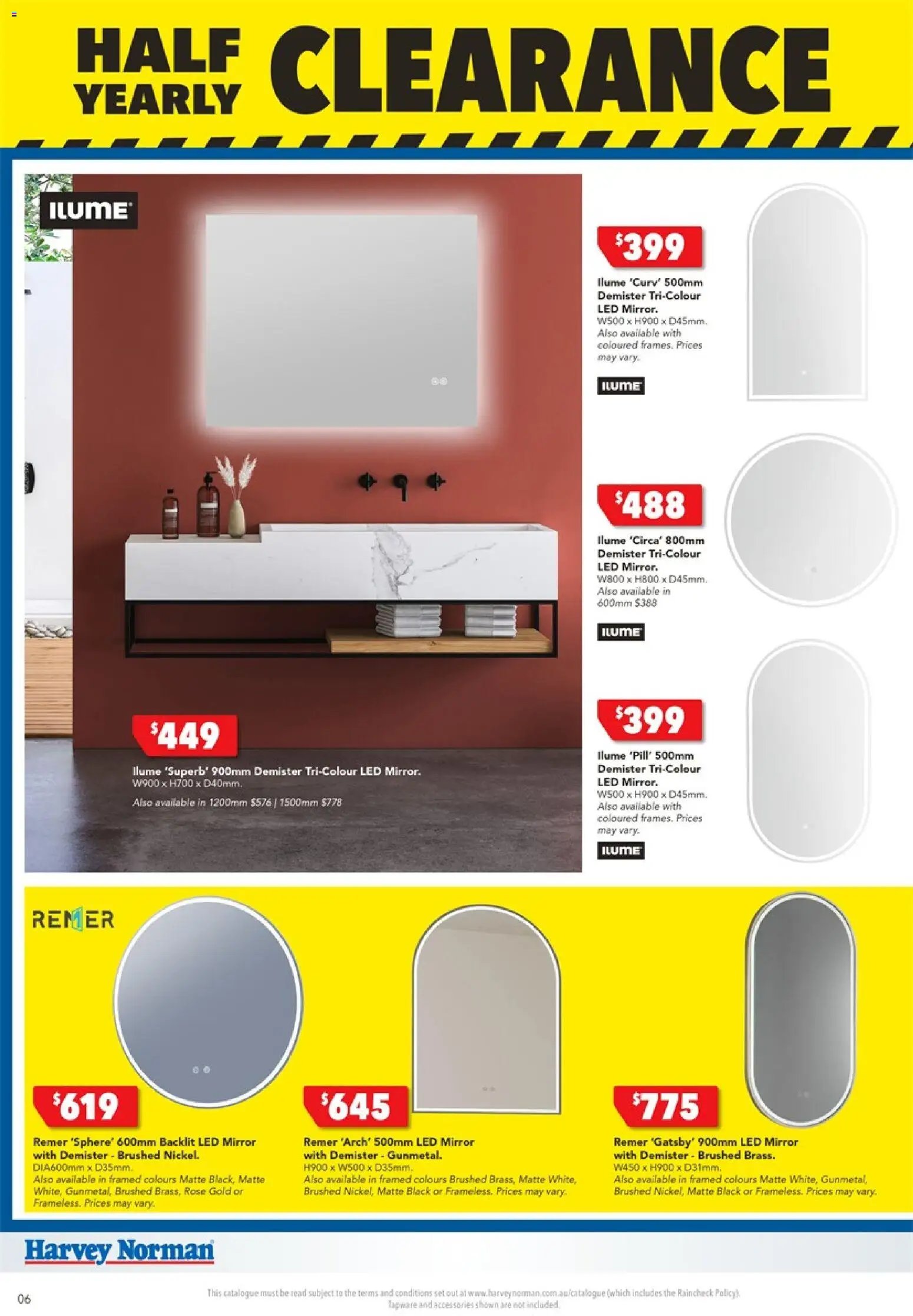 Harvey Norman catalogue from 02/06/2026 Harvey Norman June Bathroom