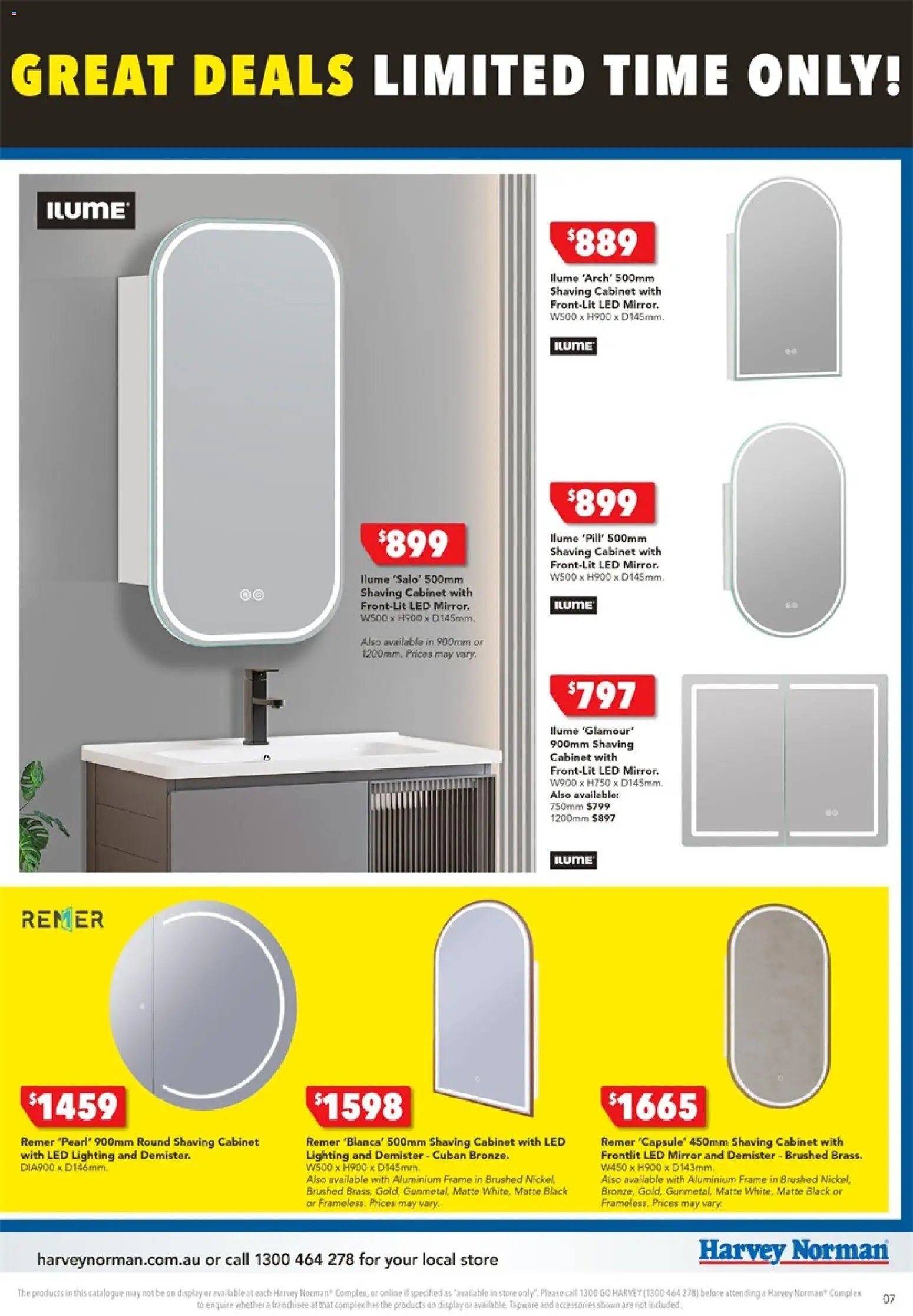 Harvey Norman catalogue from 02/06/2026 Harvey Norman June Bathroom