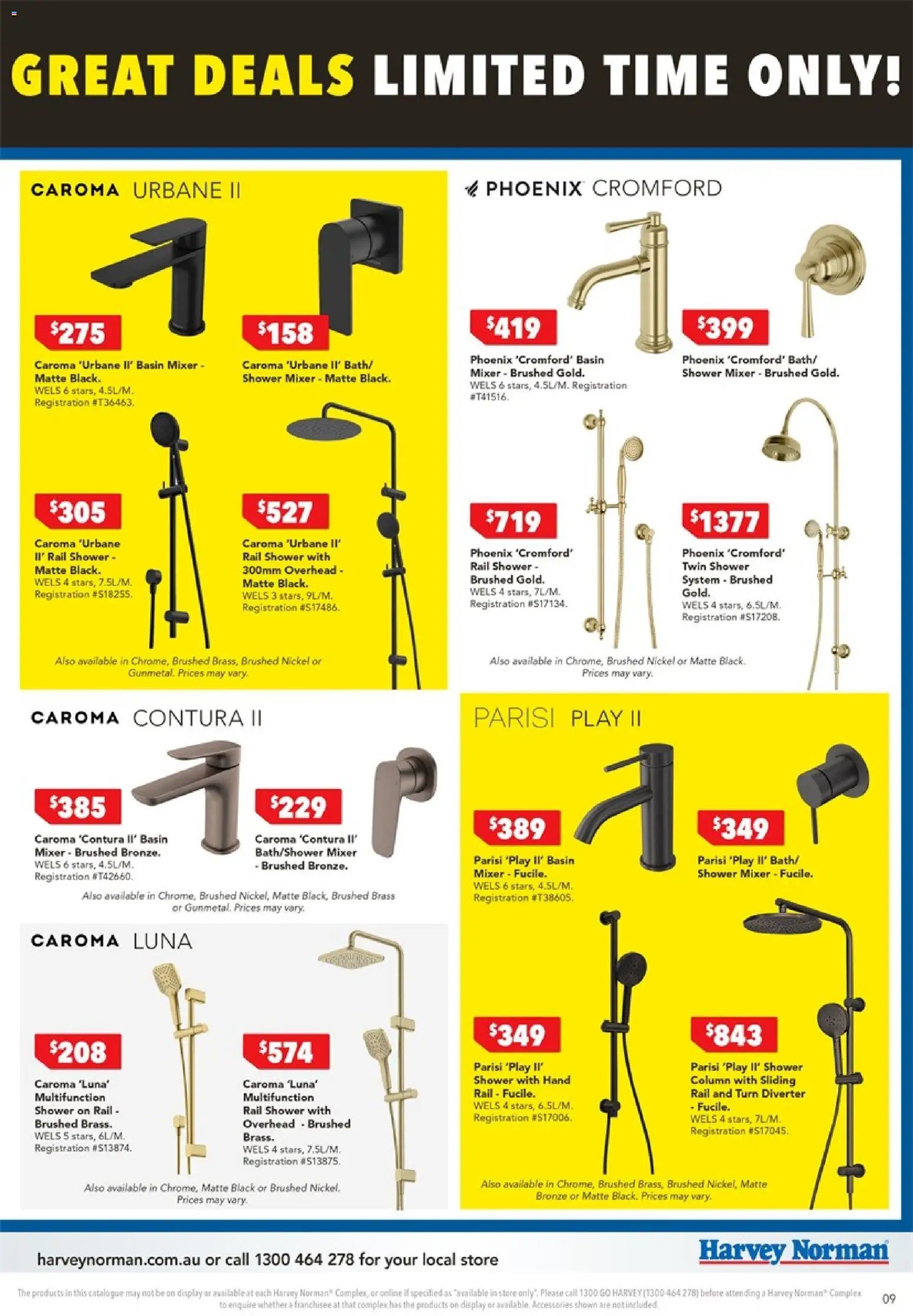 Harvey Norman catalogue from 02/06/2026 Harvey Norman June Bathroom