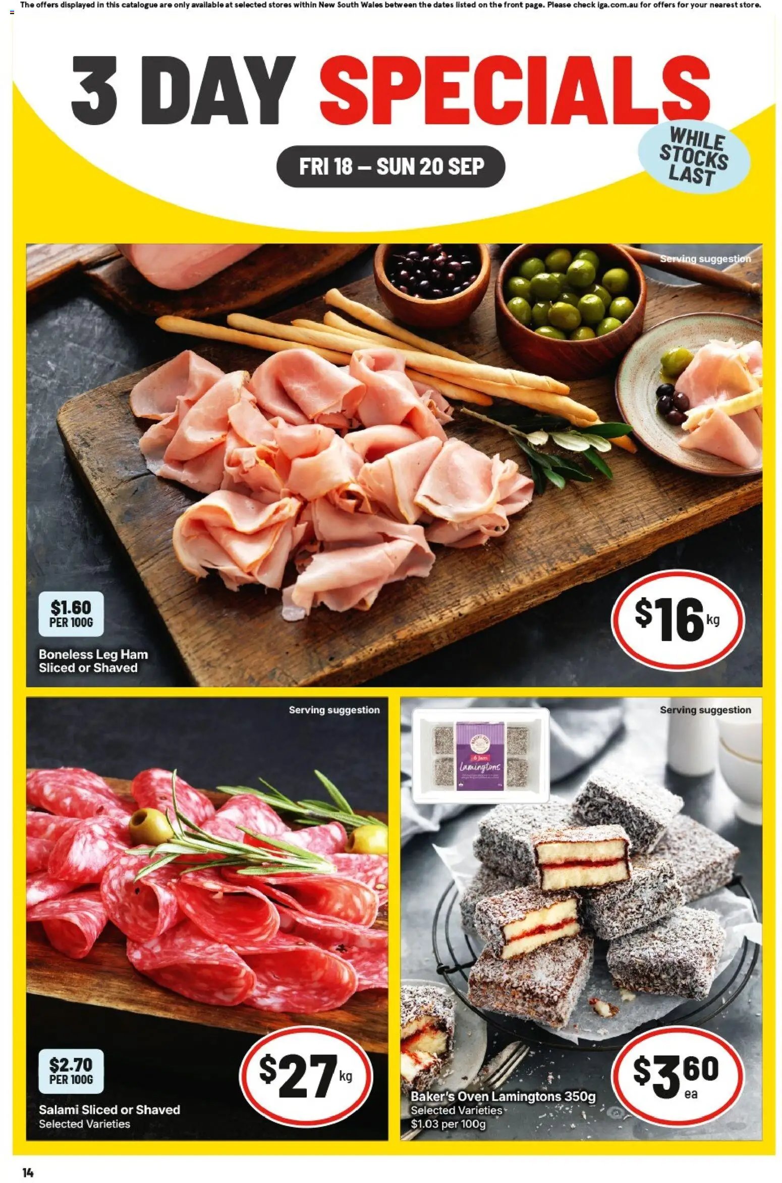 IGA catalogue from 18/09/2026 IGA catalogue Wynyard Station Sydney