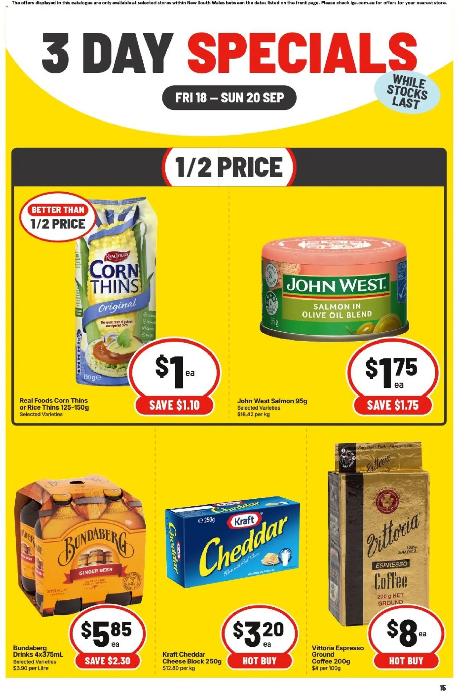 IGA catalogue from 18/09/2026 IGA catalogue Wynyard Station Sydney