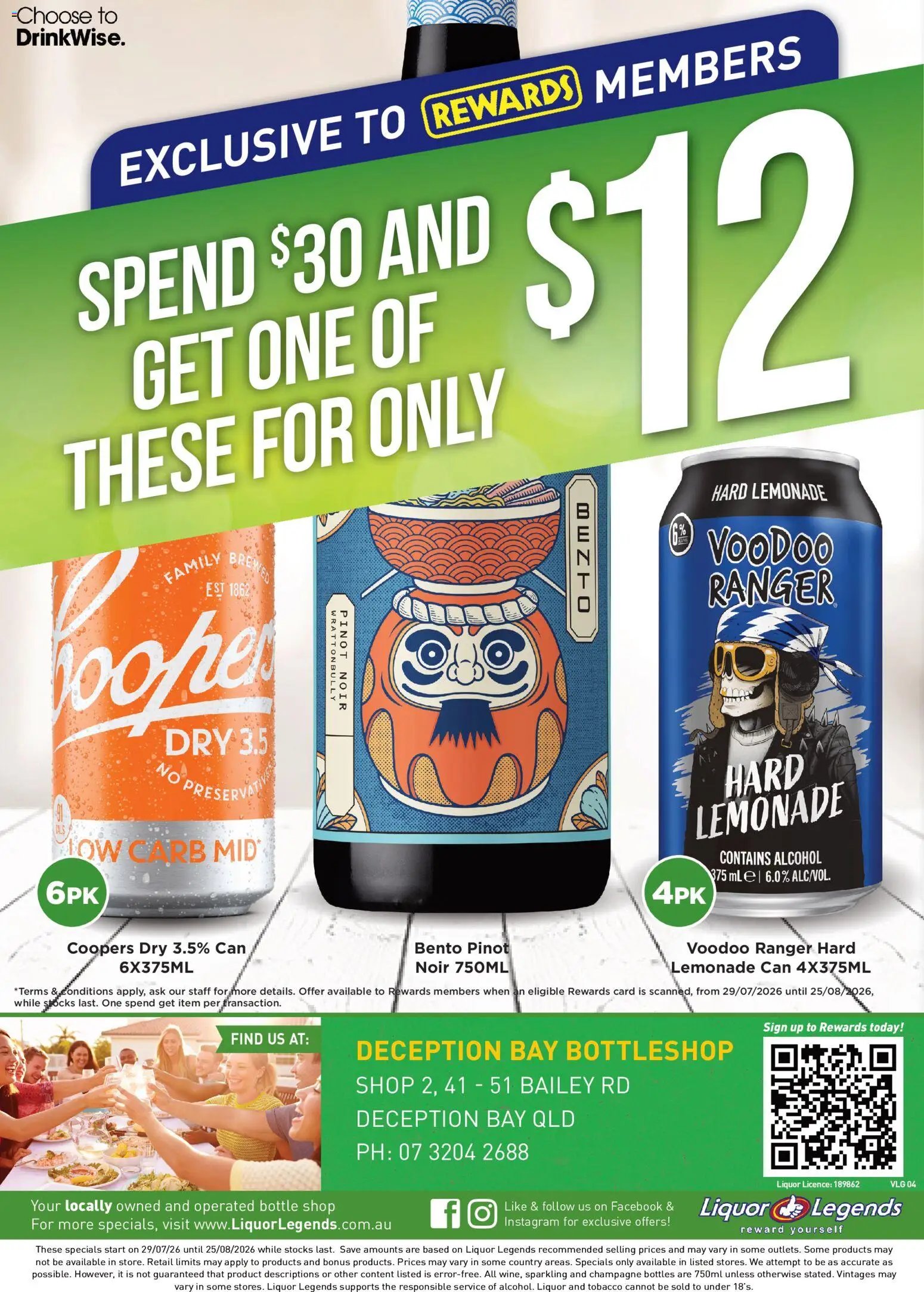 Liquor Legends catalogue from 29/07/2026 Liquor Legends catalogue Deception Bay