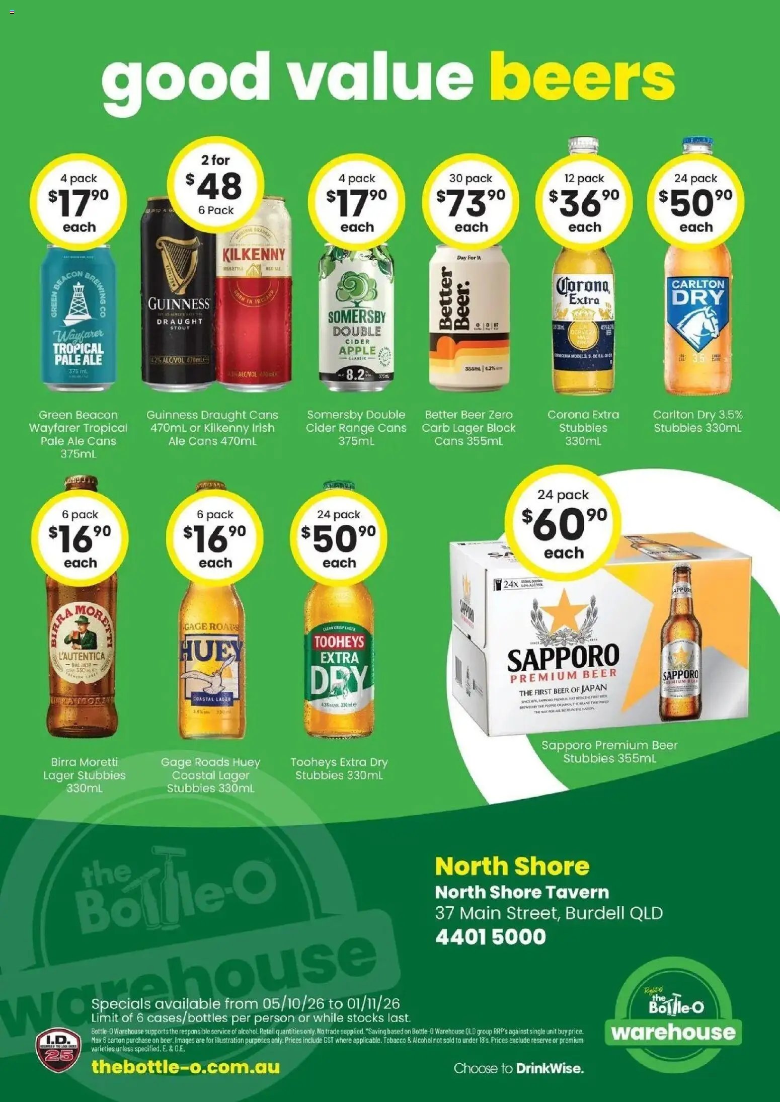 The Bottle-O catalogue from 05/10/2026 The Bottle-O catalogue Burdell
