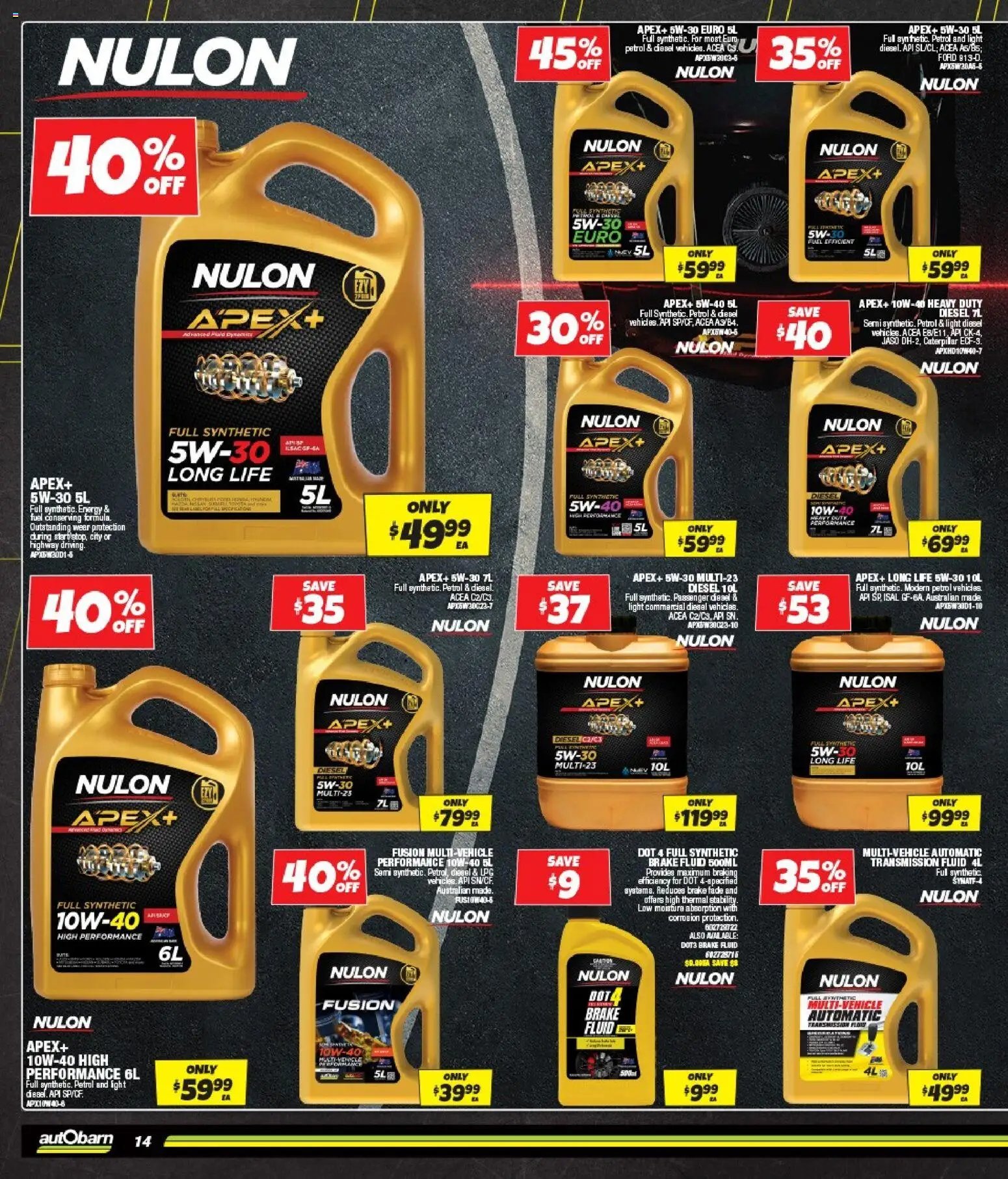 Autobarn catalogue from 29/07/2026 Autobarn catalogue