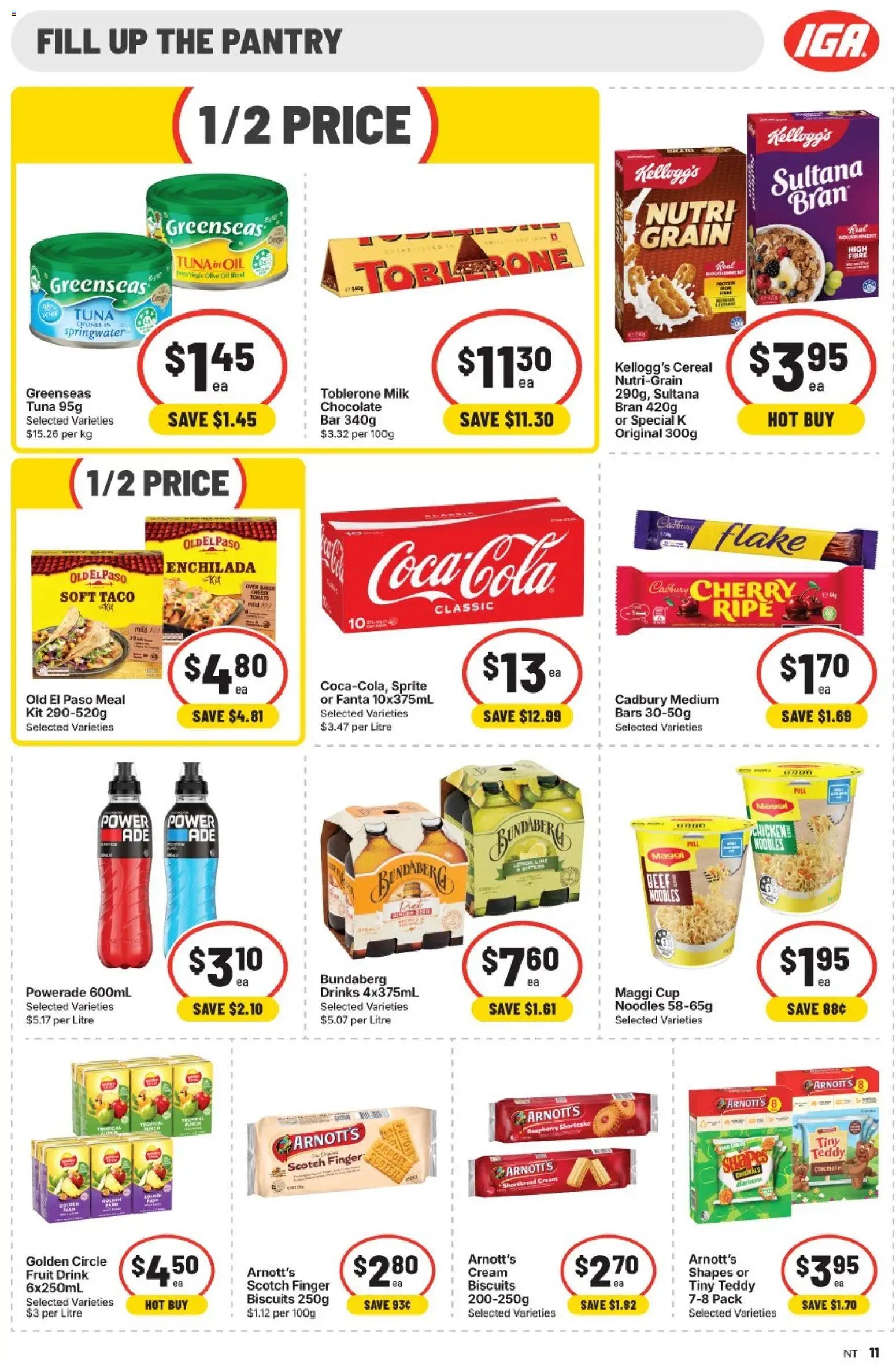 IGA catalogue from 07/10/2026 IGA catalogue NT