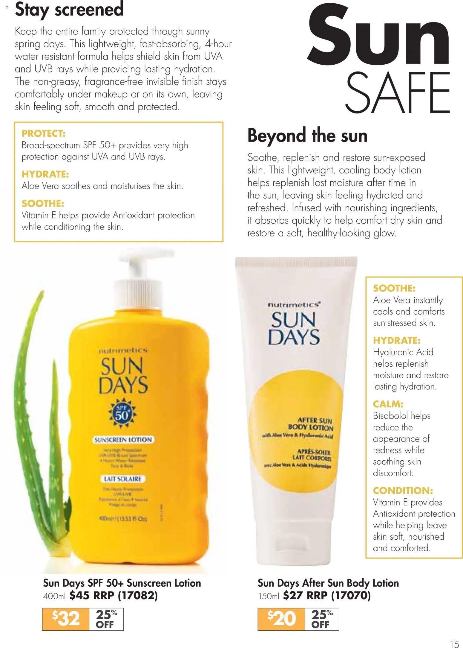 Nutrimetics catalogue from 16/09/2026 Nutrimetics 58 Years of Nutri-Glow