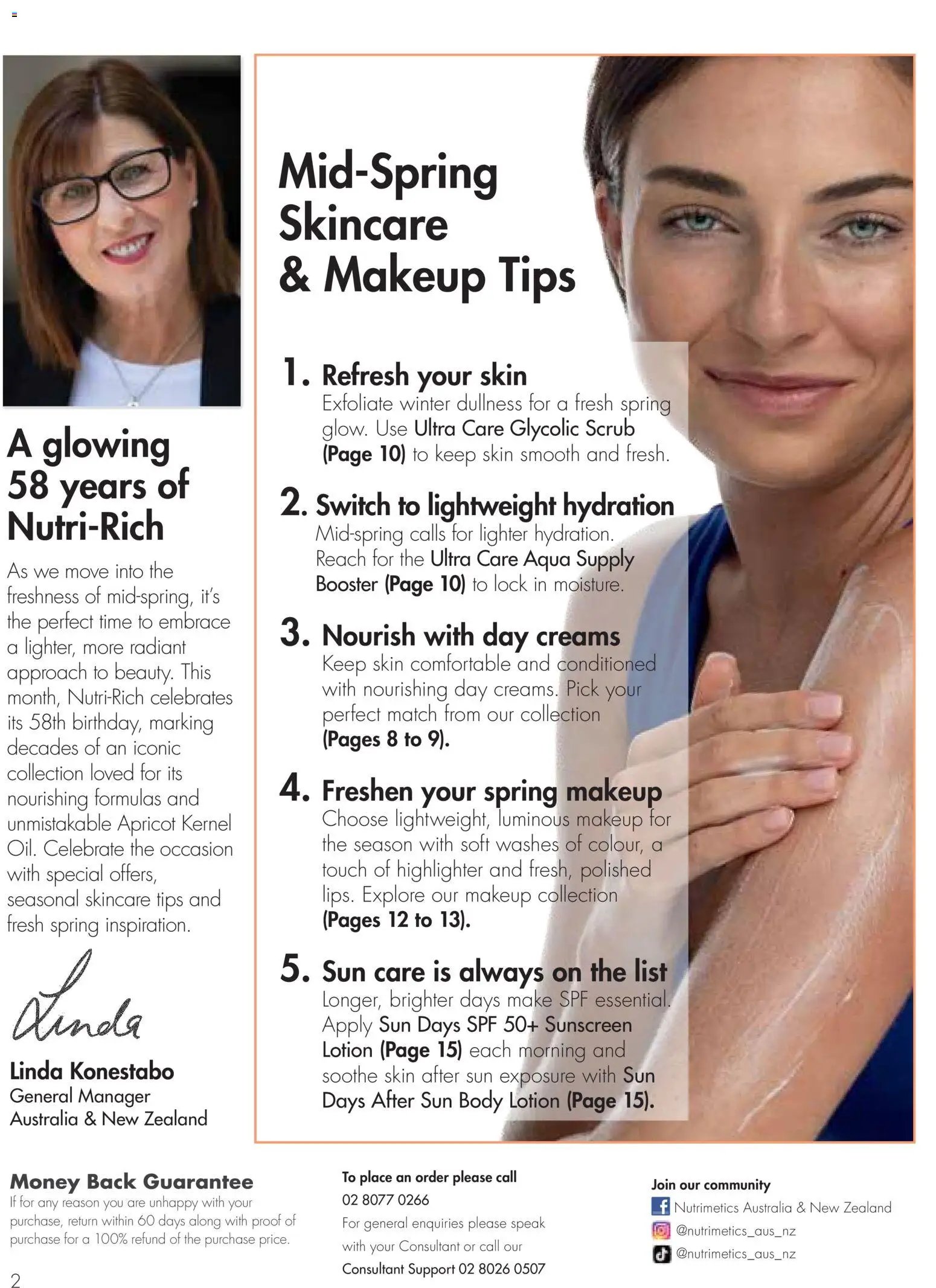 Nutrimetics catalogue from 16/09/2026 Nutrimetics 58 Years of Nutri-Glow