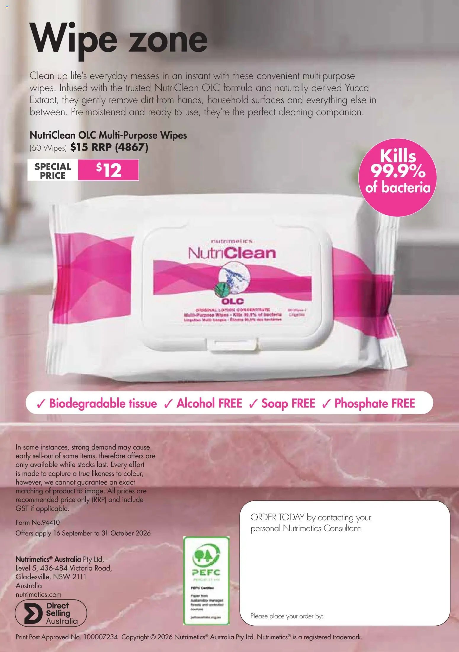 Nutrimetics catalogue from 16/09/2026 Nutrimetics 58 Years of Nutri-Glow