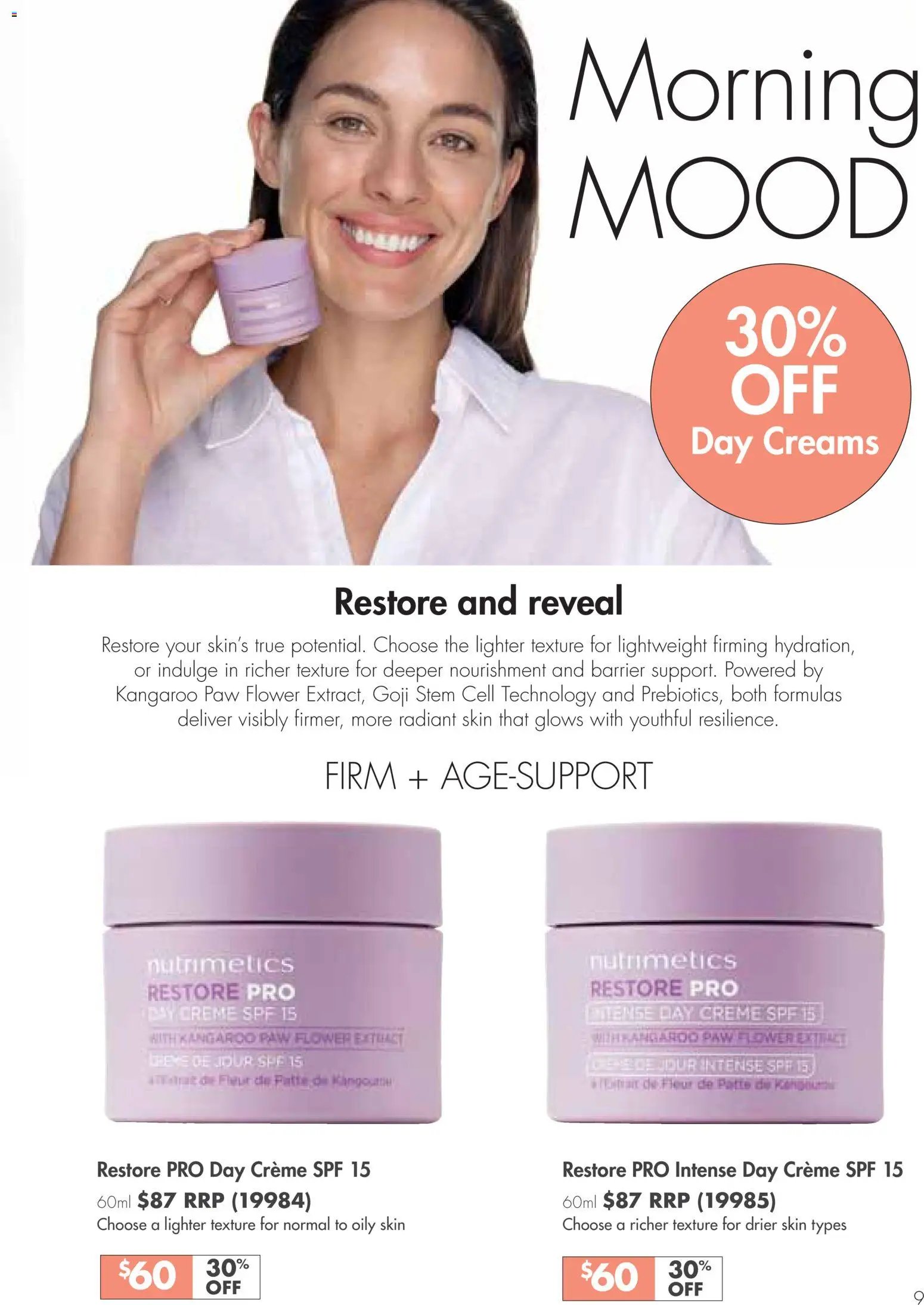 Nutrimetics catalogue from 16/09/2026 Nutrimetics 58 Years of Nutri-Glow