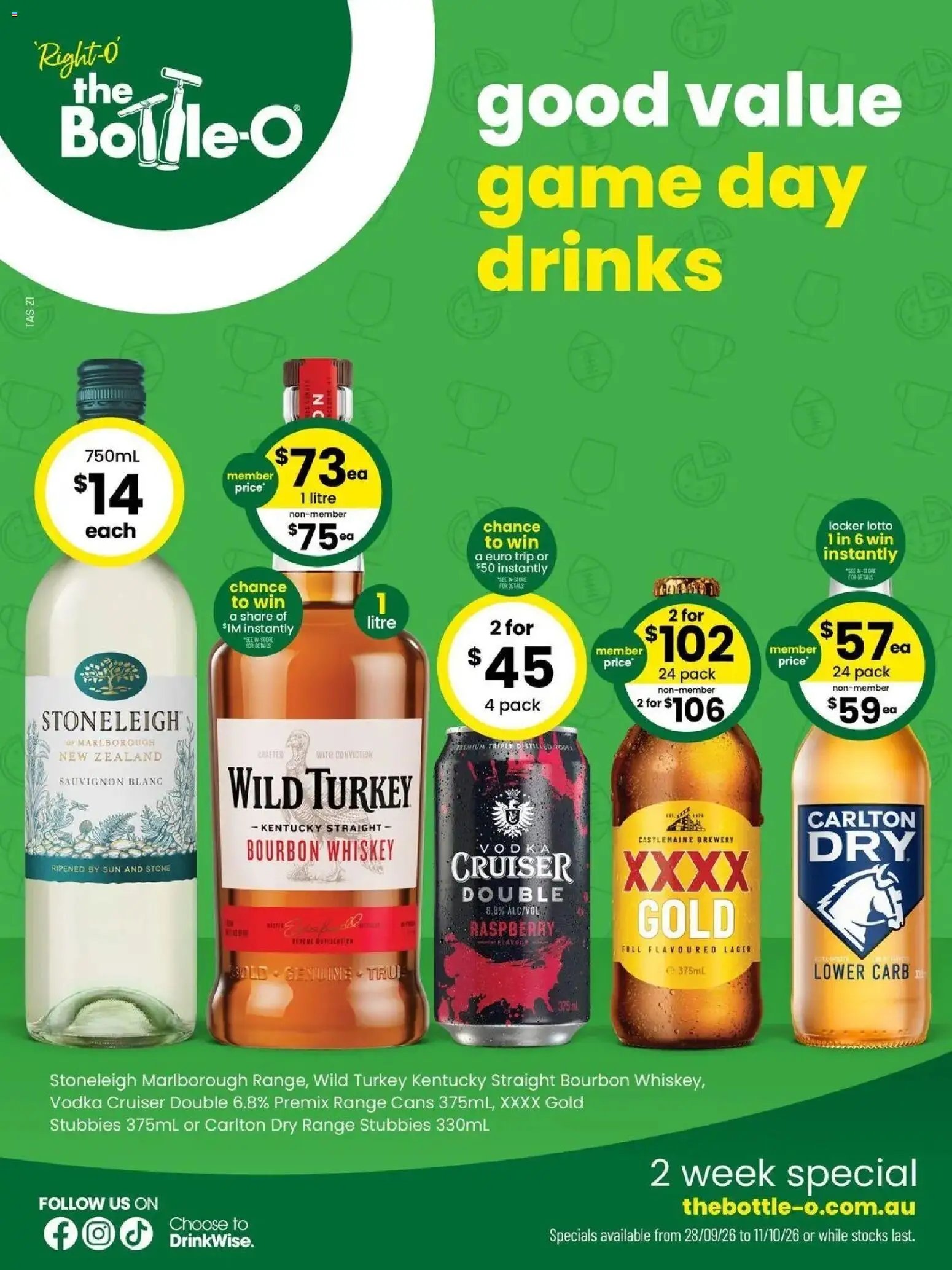The Bottle-O catalogue from 28/09/2026 The Bottle-O catalogue Hadspen