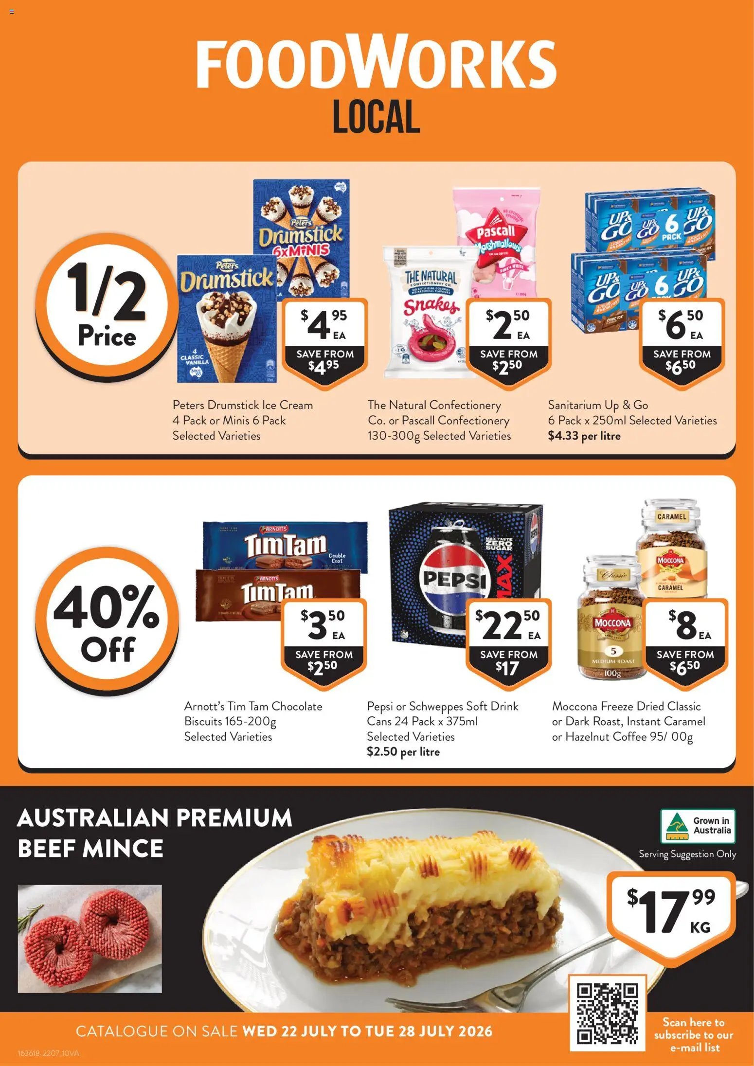Foodworks catalogue from 22/07/2026 Foodworks catalogue VIC
