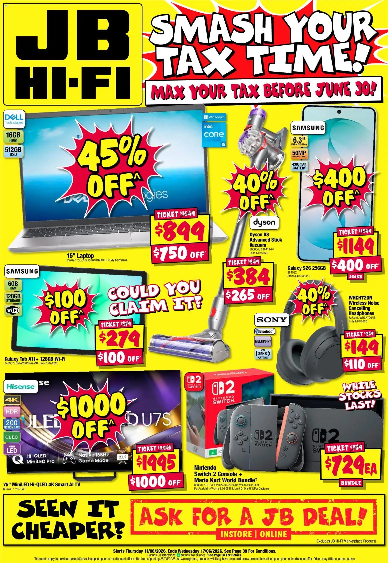 JB Hi-Fi catalogue from 11/06/2026 JB Hi-Fi catalogue