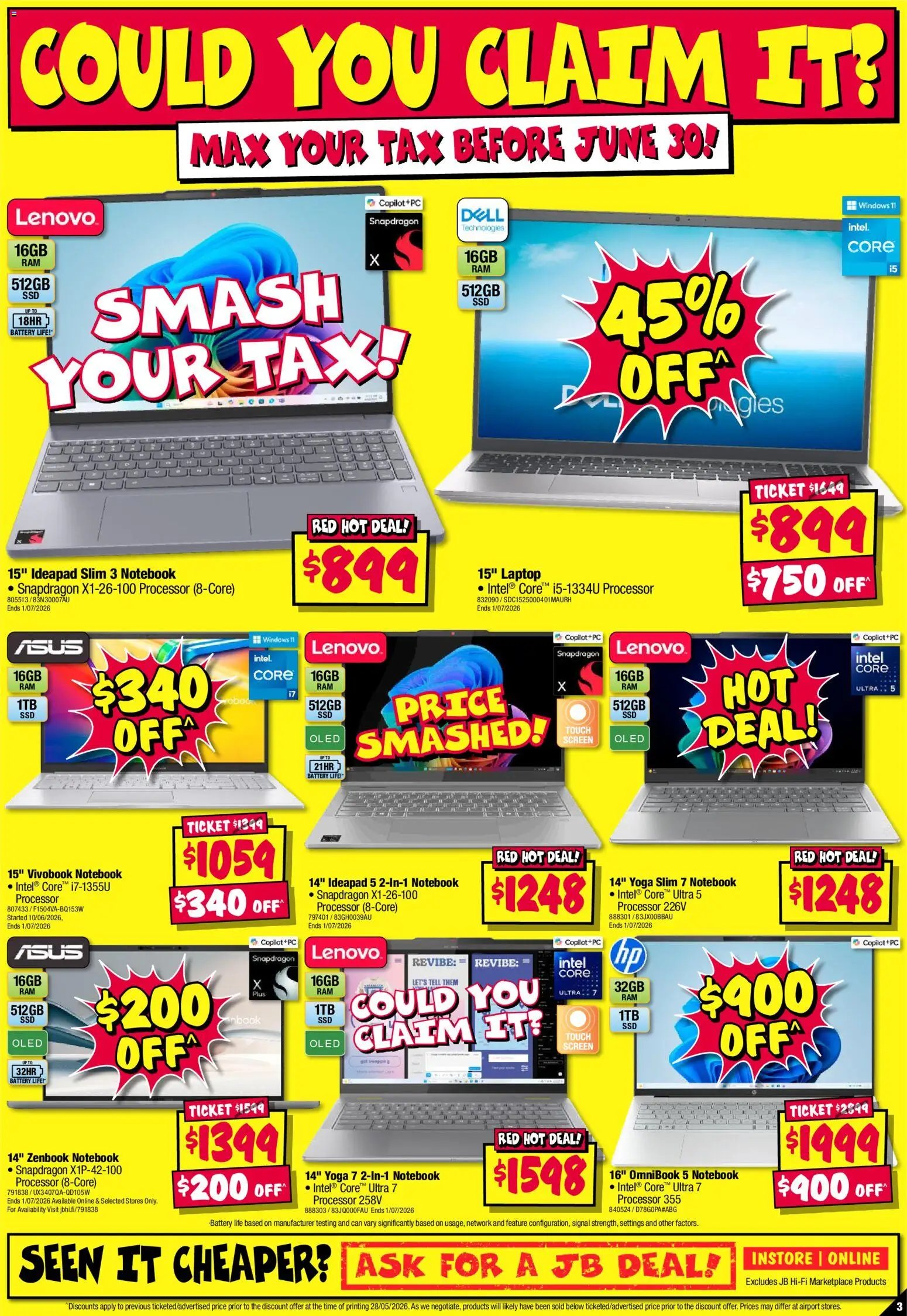 JB Hi-Fi catalogue from 11/06/2026 JB Hi-Fi catalogue