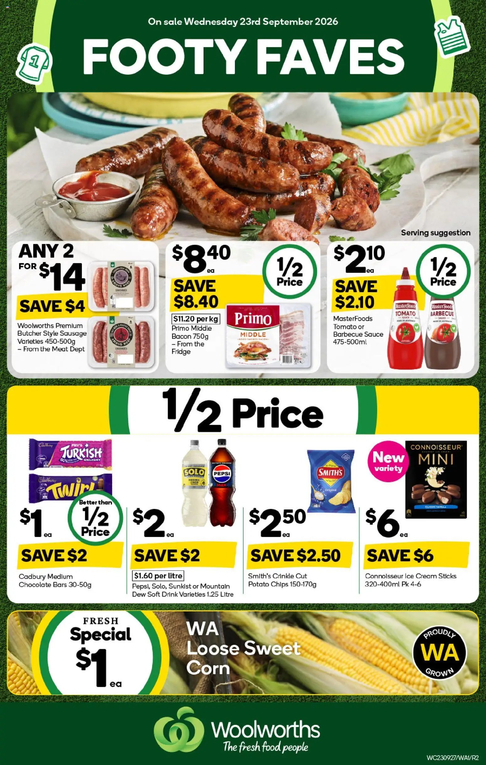 Woolworths catalogue from 23/09/2026 Woolworths catalogue WA