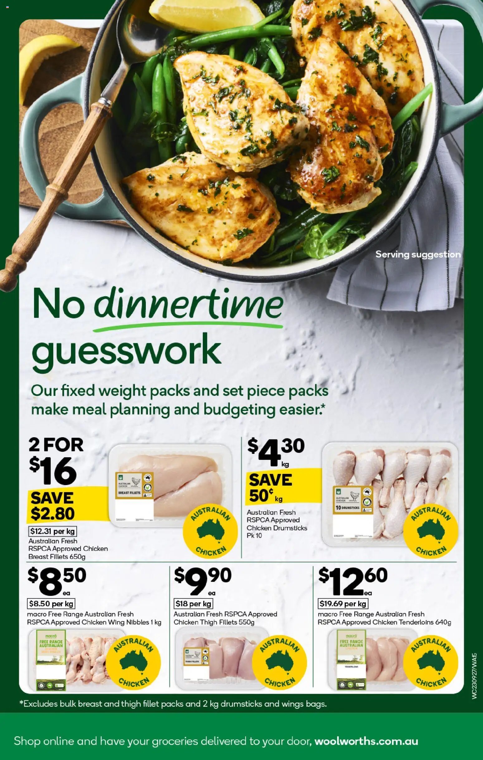 Woolworths catalogue from 23/09/2026 Woolworths catalogue WA