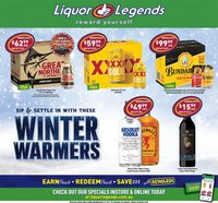 Liquor Legends catalogue from 29/07/2026 Liquor Legends catalogue Yatala