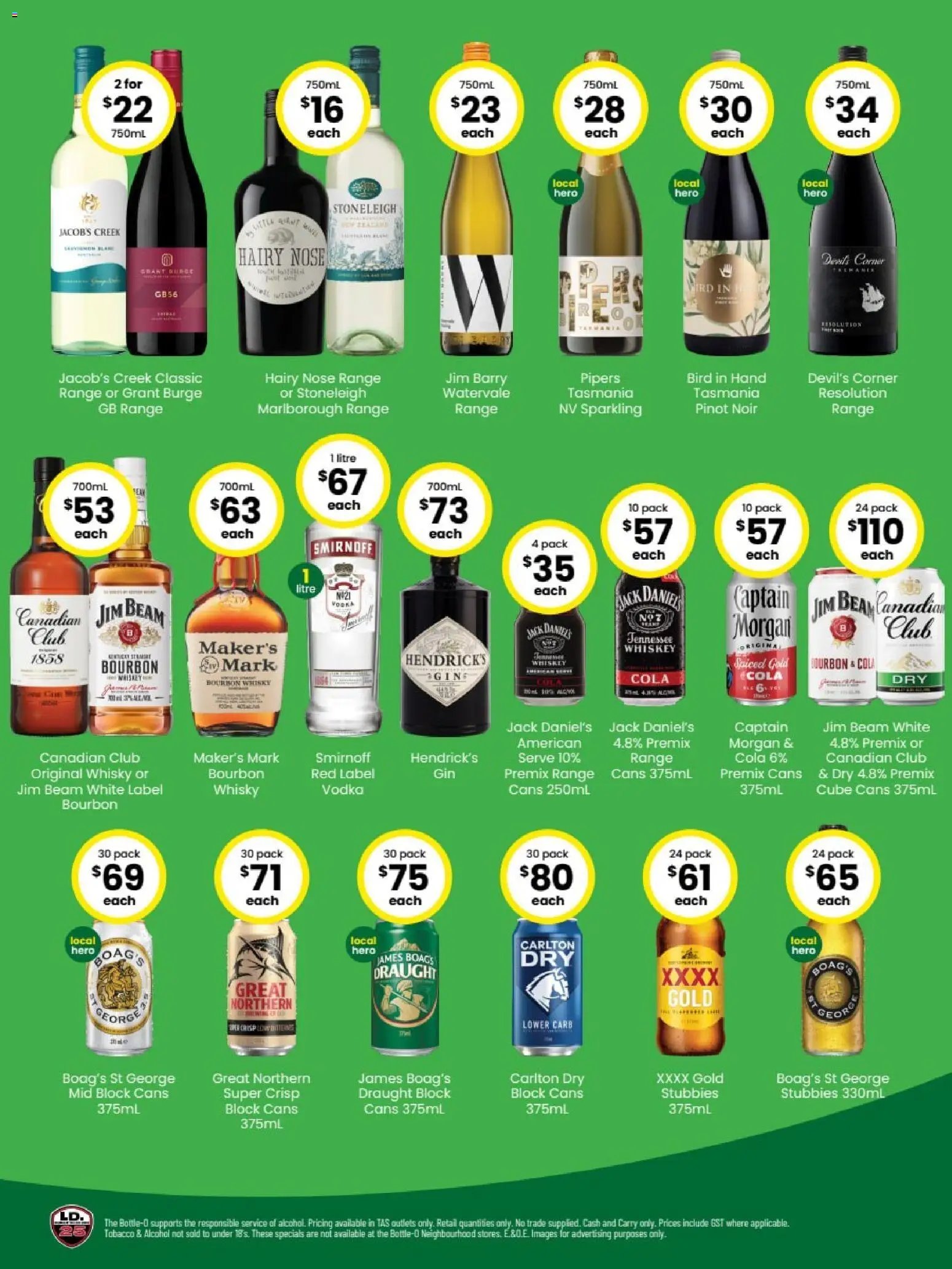 The Bottle-O catalogue from 03/08/2026 The Bottle-O catalogue QUEENSTOWN