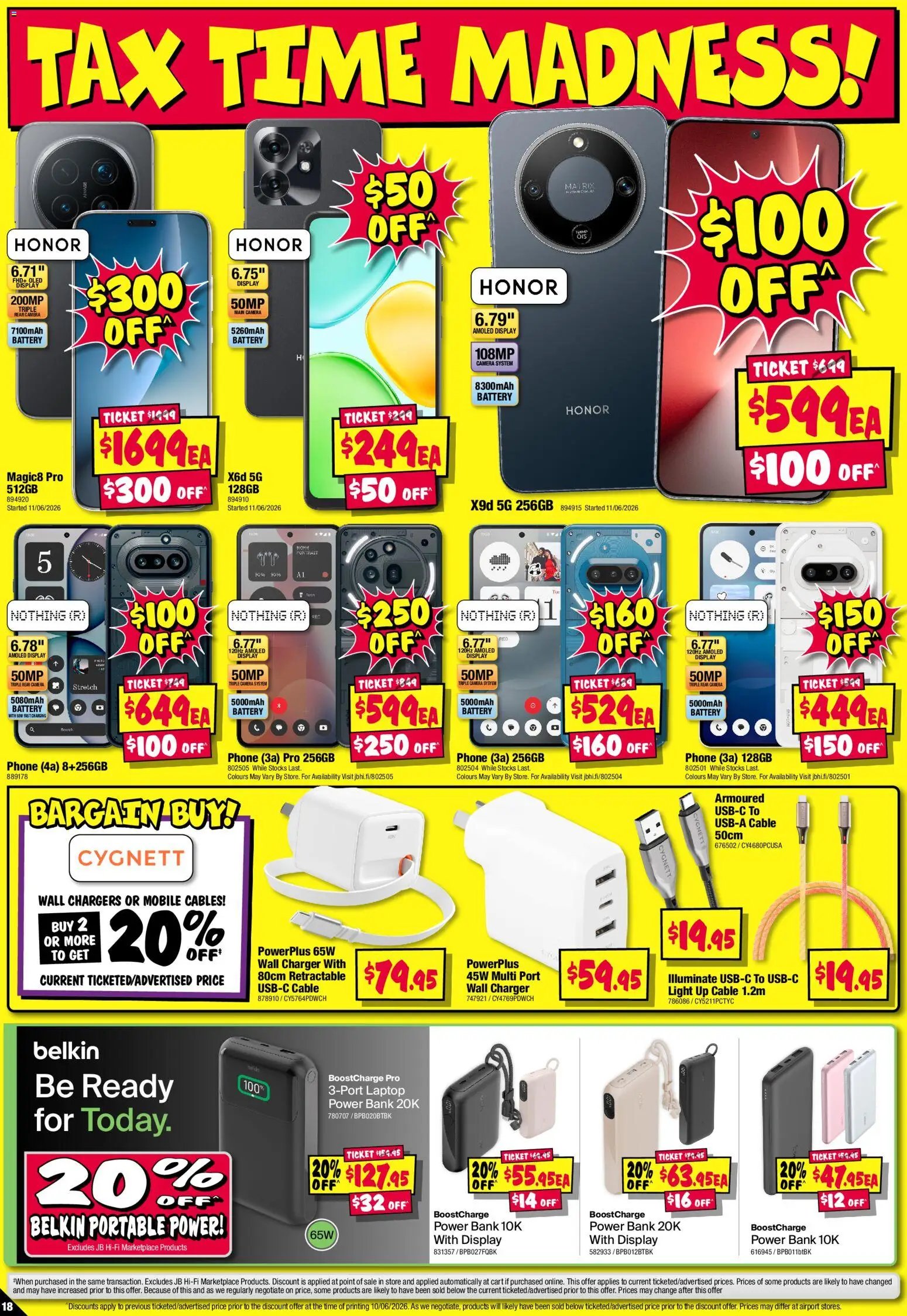 JB Hi-Fi catalogue from 18/06/2026 JB Hi-Fi Smash your tax time