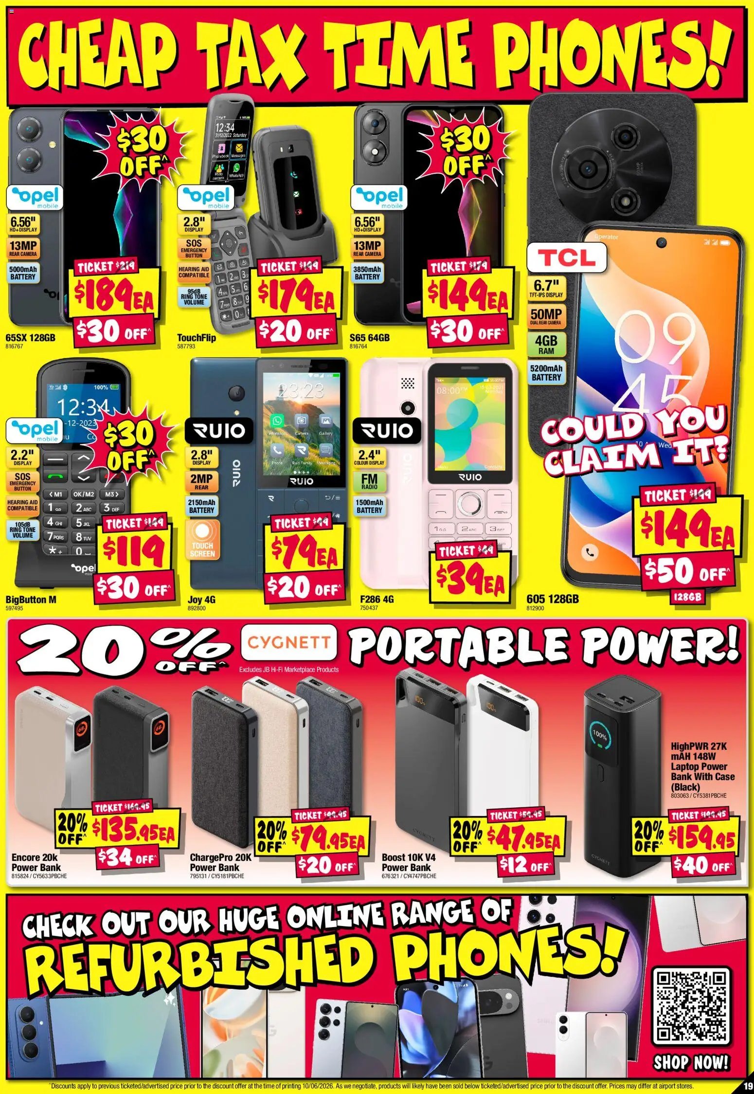 JB Hi-Fi catalogue from 18/06/2026 JB Hi-Fi Smash your tax time