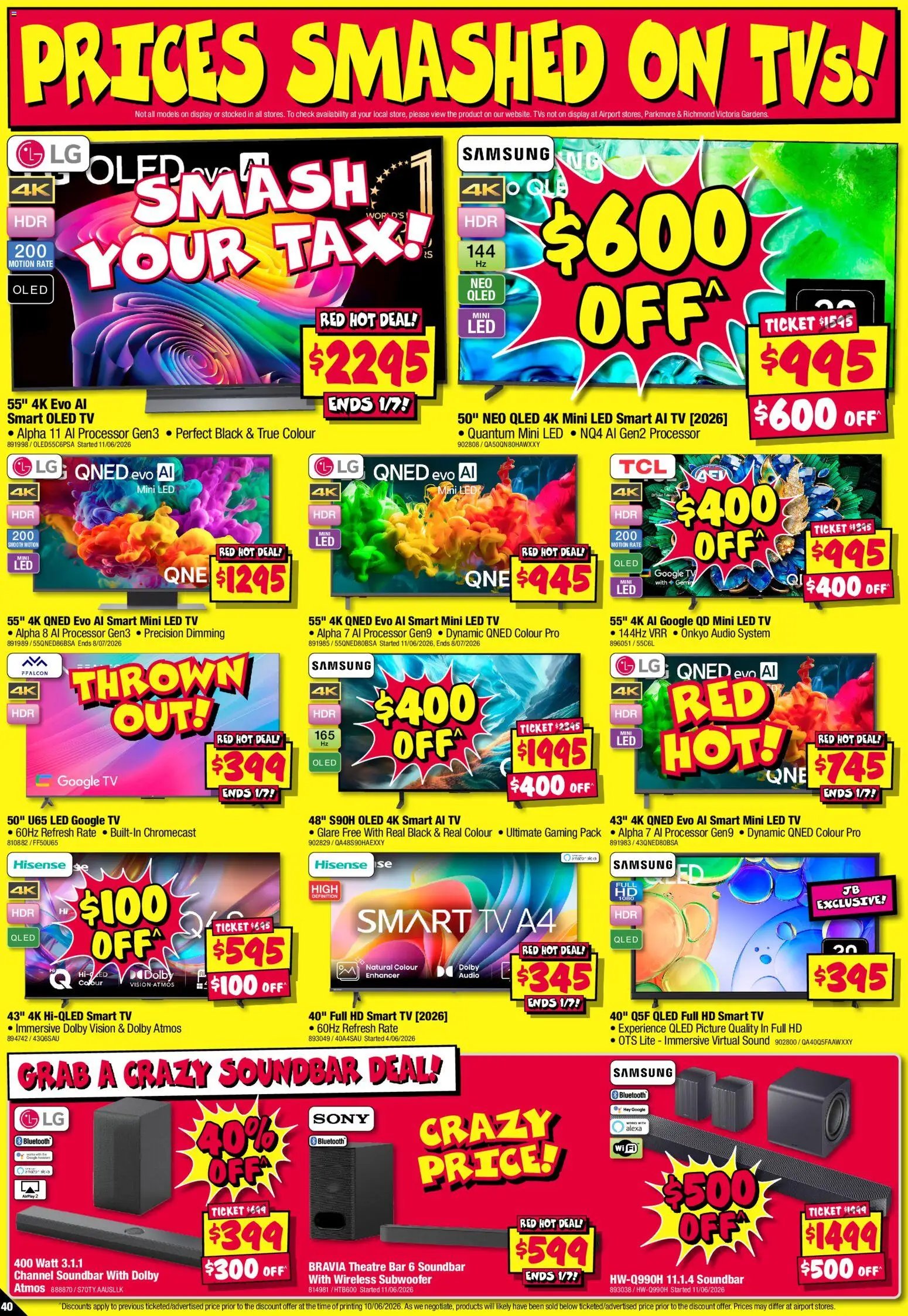 JB Hi-Fi catalogue from 18/06/2026 JB Hi-Fi Smash your tax time