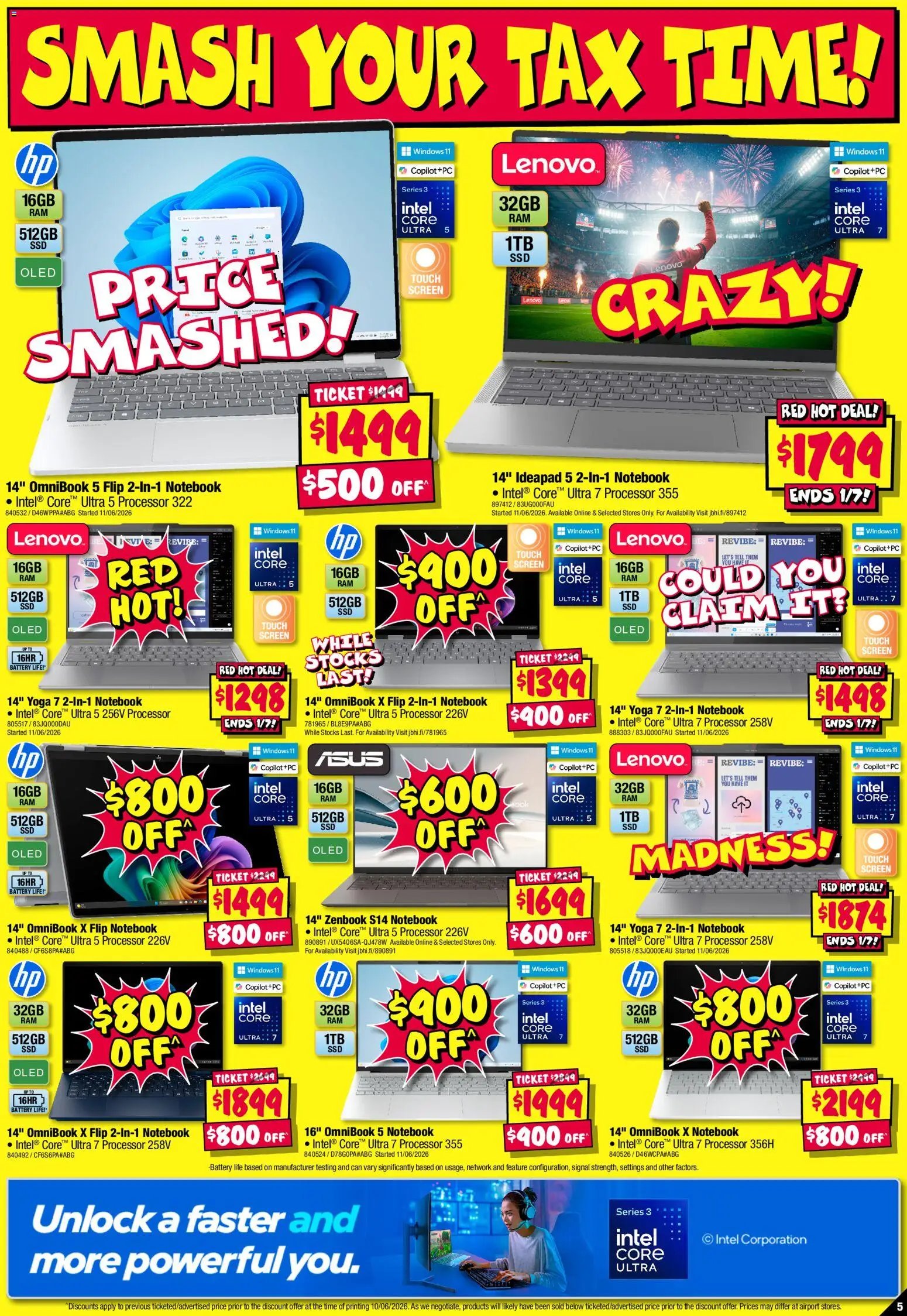JB Hi-Fi catalogue from 18/06/2026 JB Hi-Fi Smash your tax time
