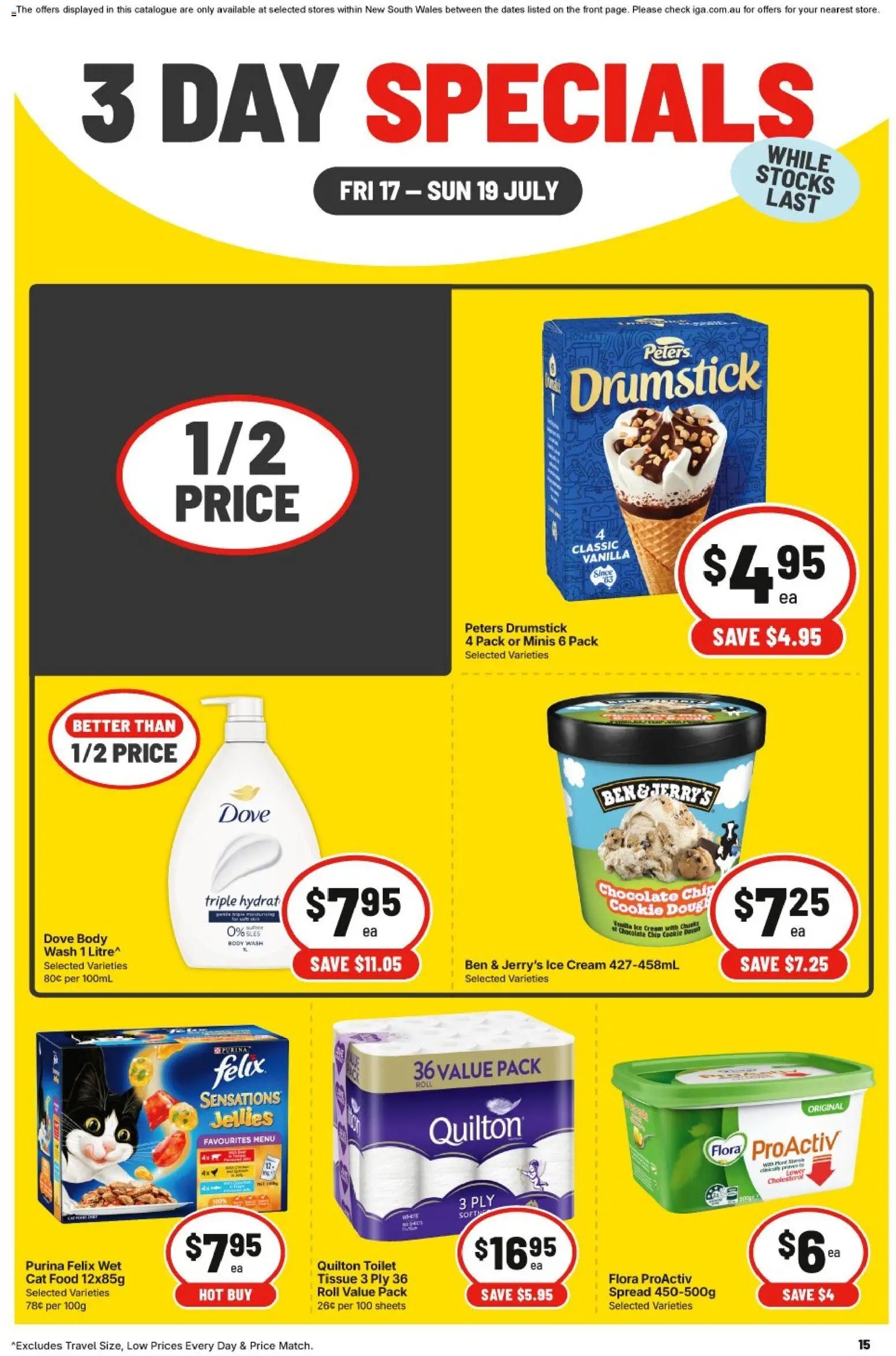 IGA catalogue from 17/07/2026 IGA 3 Day Specials NSW
