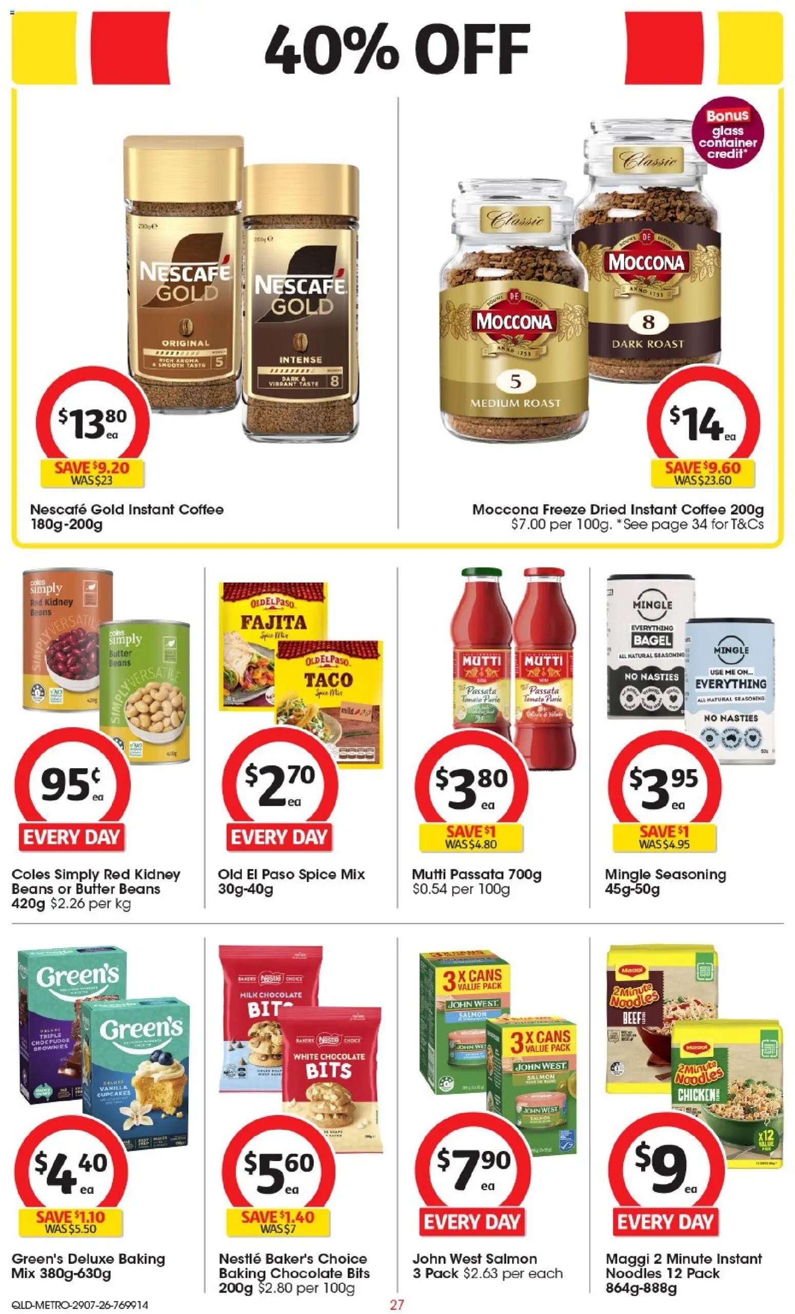Coles catalogue from 29/07/2026 Coles catalogue QLD