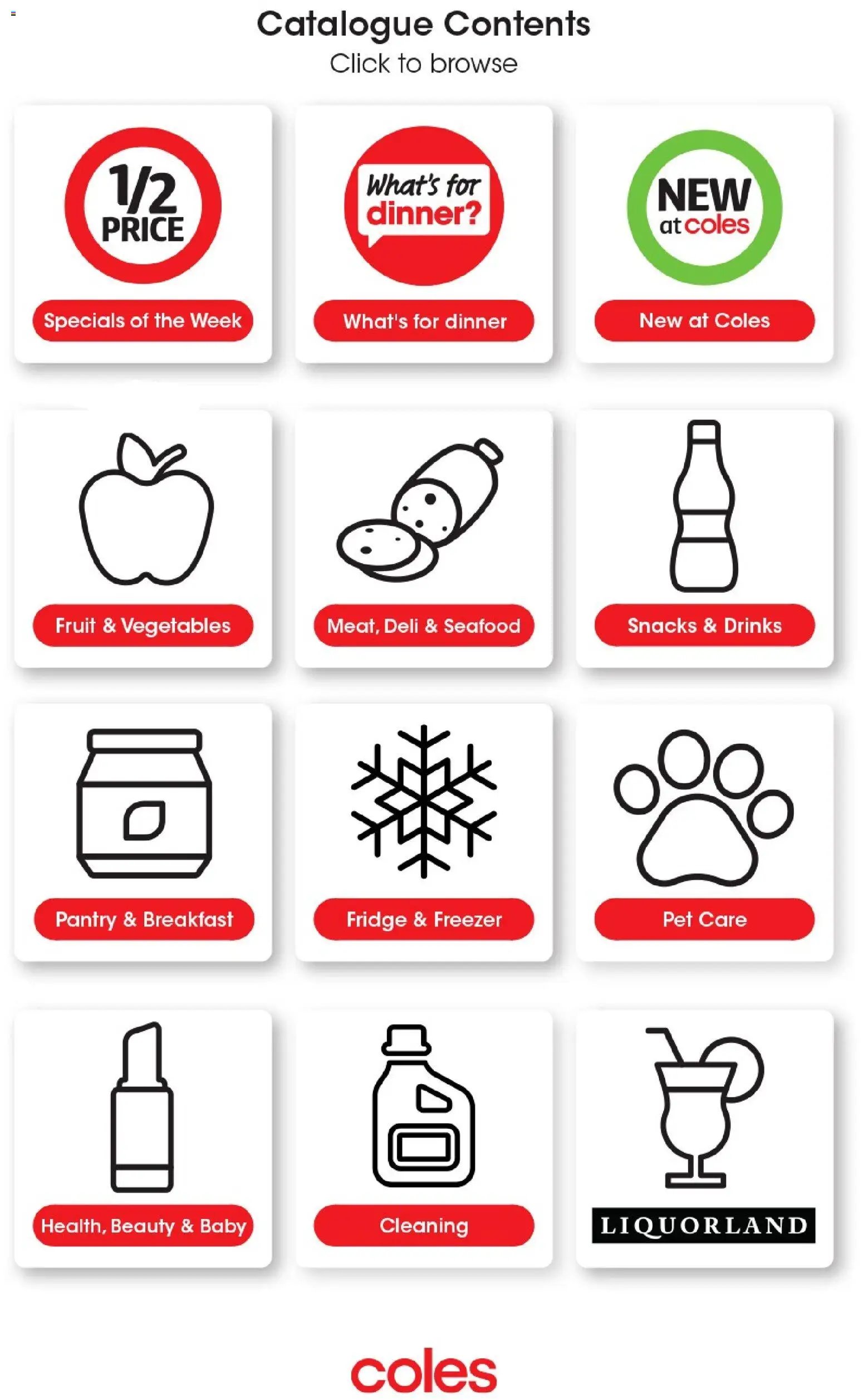 Coles catalogue from 29/07/2026 Coles catalogue QLD