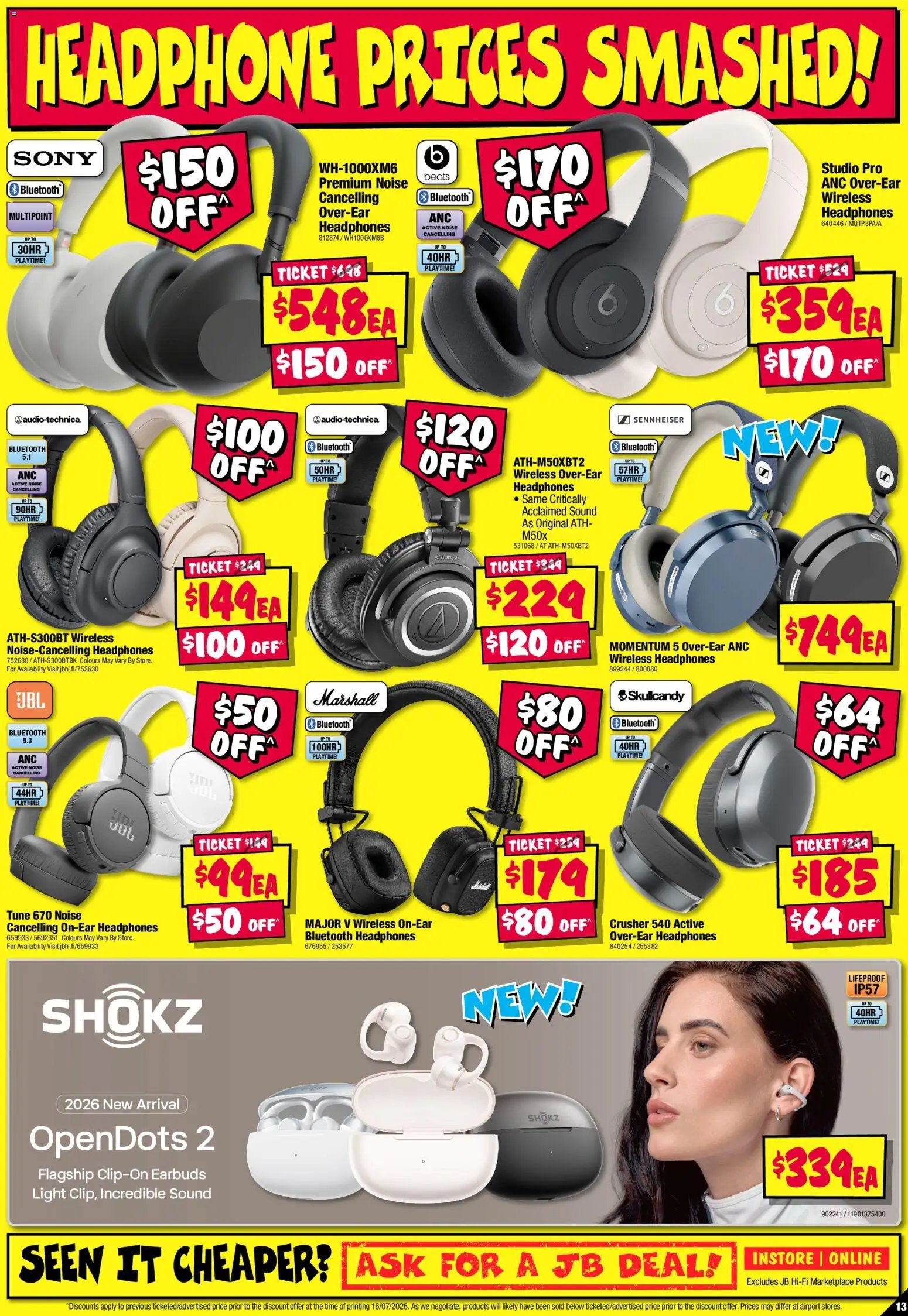 JB Hi-Fi catalogue from 30/07/2026 JB Hi-Fi Always Cheap Prices