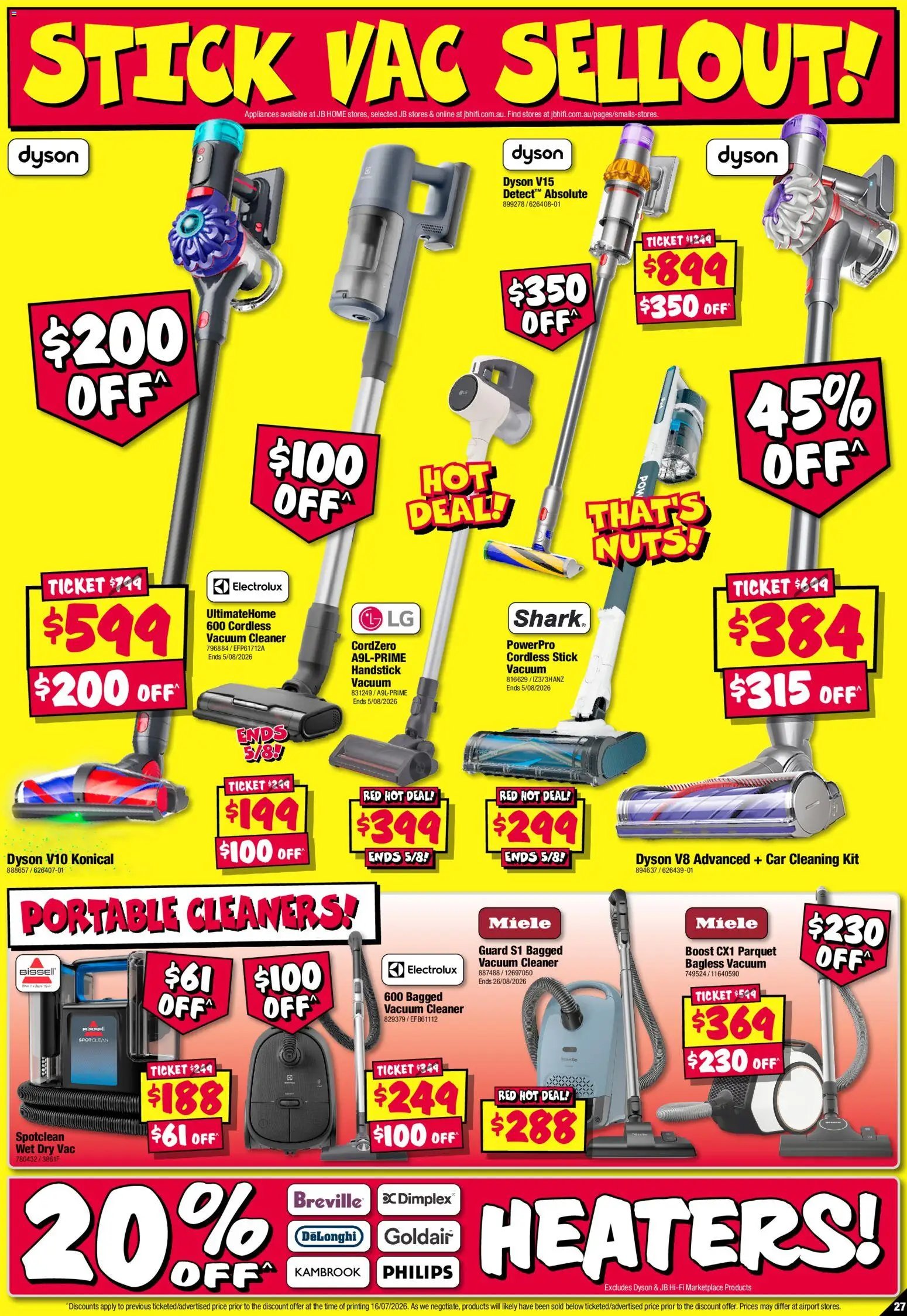 JB Hi-Fi catalogue from 30/07/2026 JB Hi-Fi Always Cheap Prices