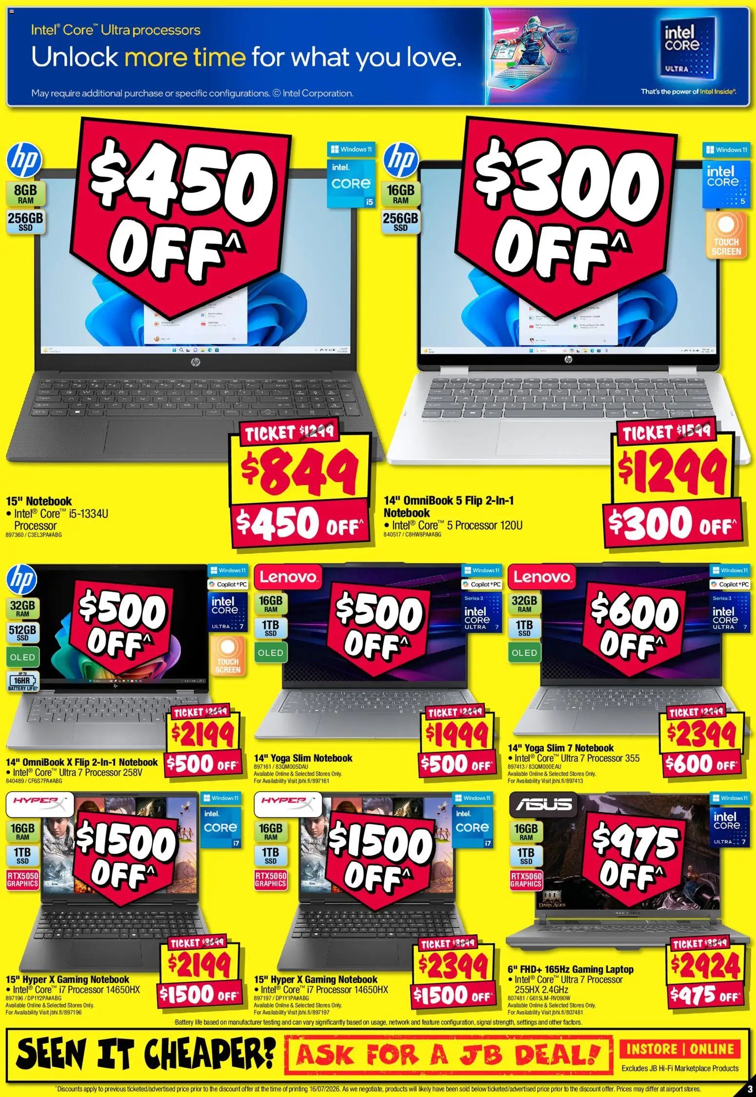 JB Hi-Fi catalogue from 30/07/2026 JB Hi-Fi Always Cheap Prices