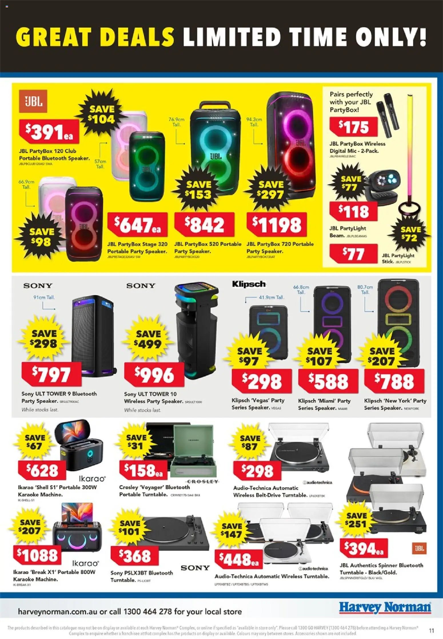 Harvey Norman catalogue from 18/06/2026 Harvey Norman Electrical Clearance