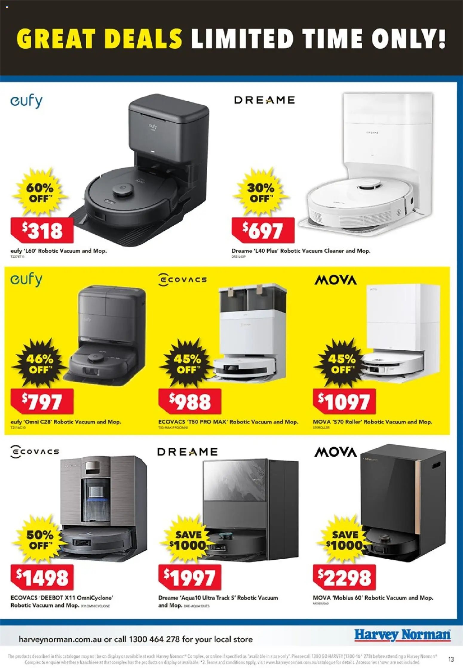 Harvey Norman catalogue from 18/06/2026 Harvey Norman Electrical Clearance