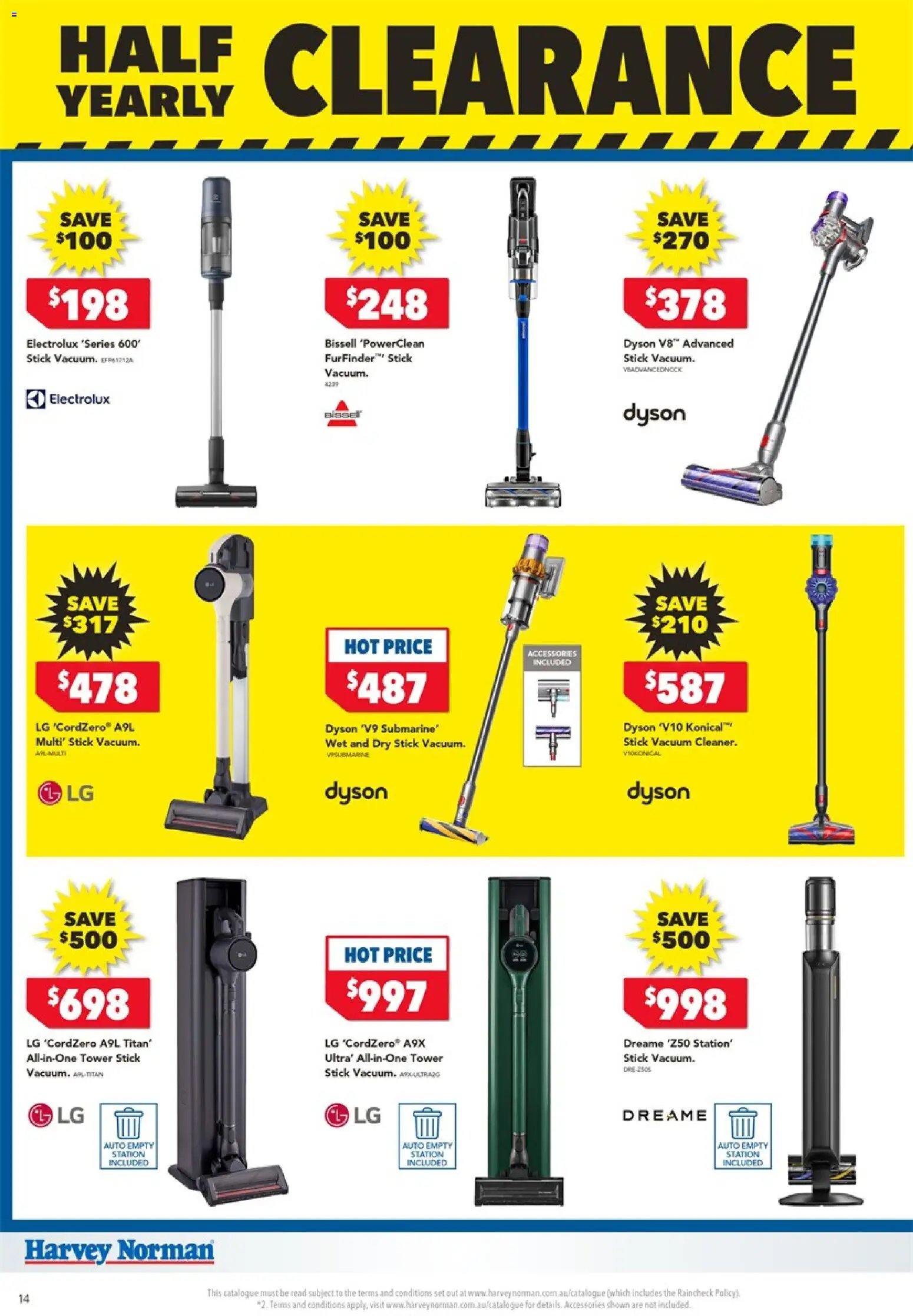 Harvey Norman catalogue from 18/06/2026 Harvey Norman Electrical Clearance