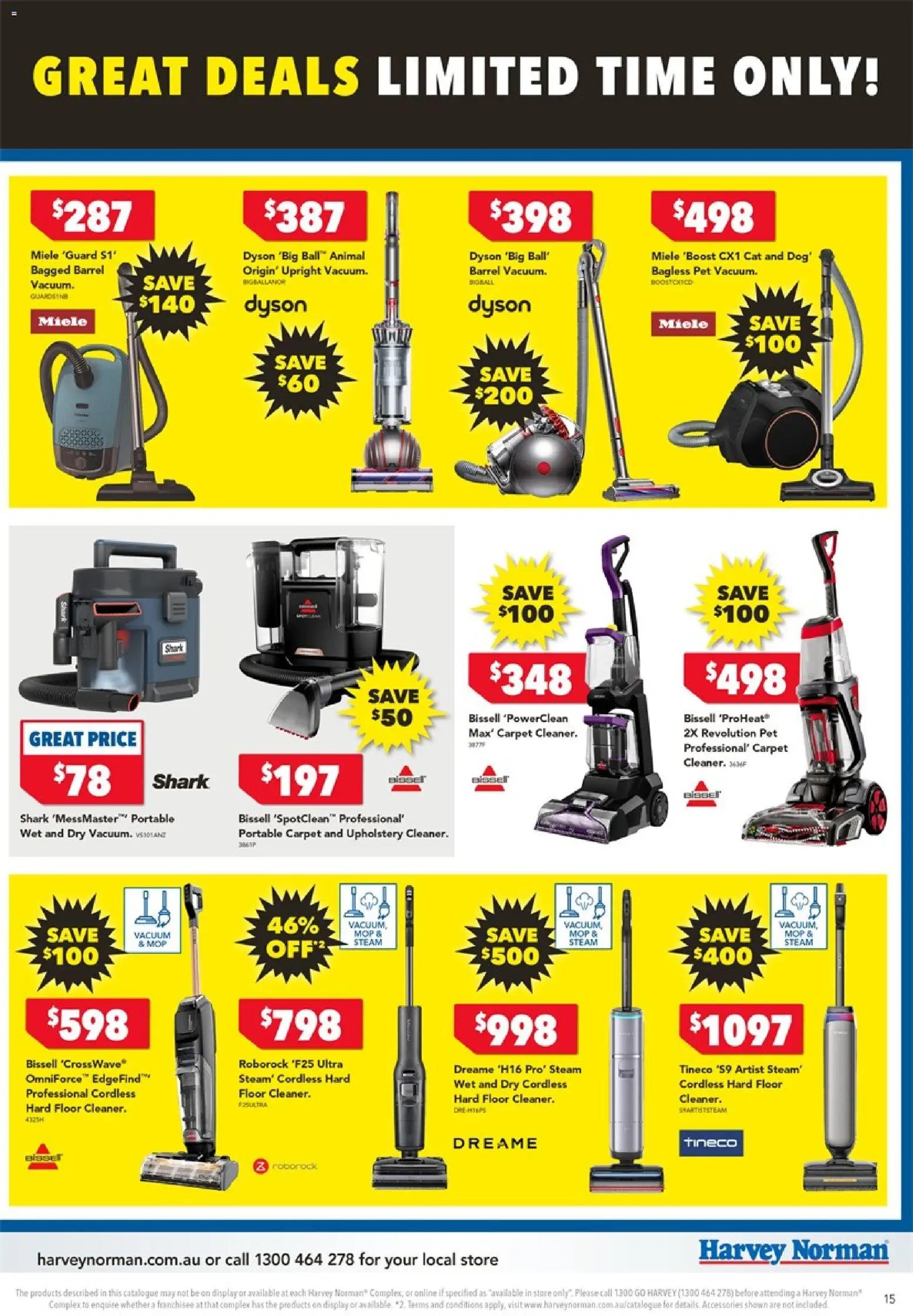 Harvey Norman catalogue from 18/06/2026 Harvey Norman Electrical Clearance